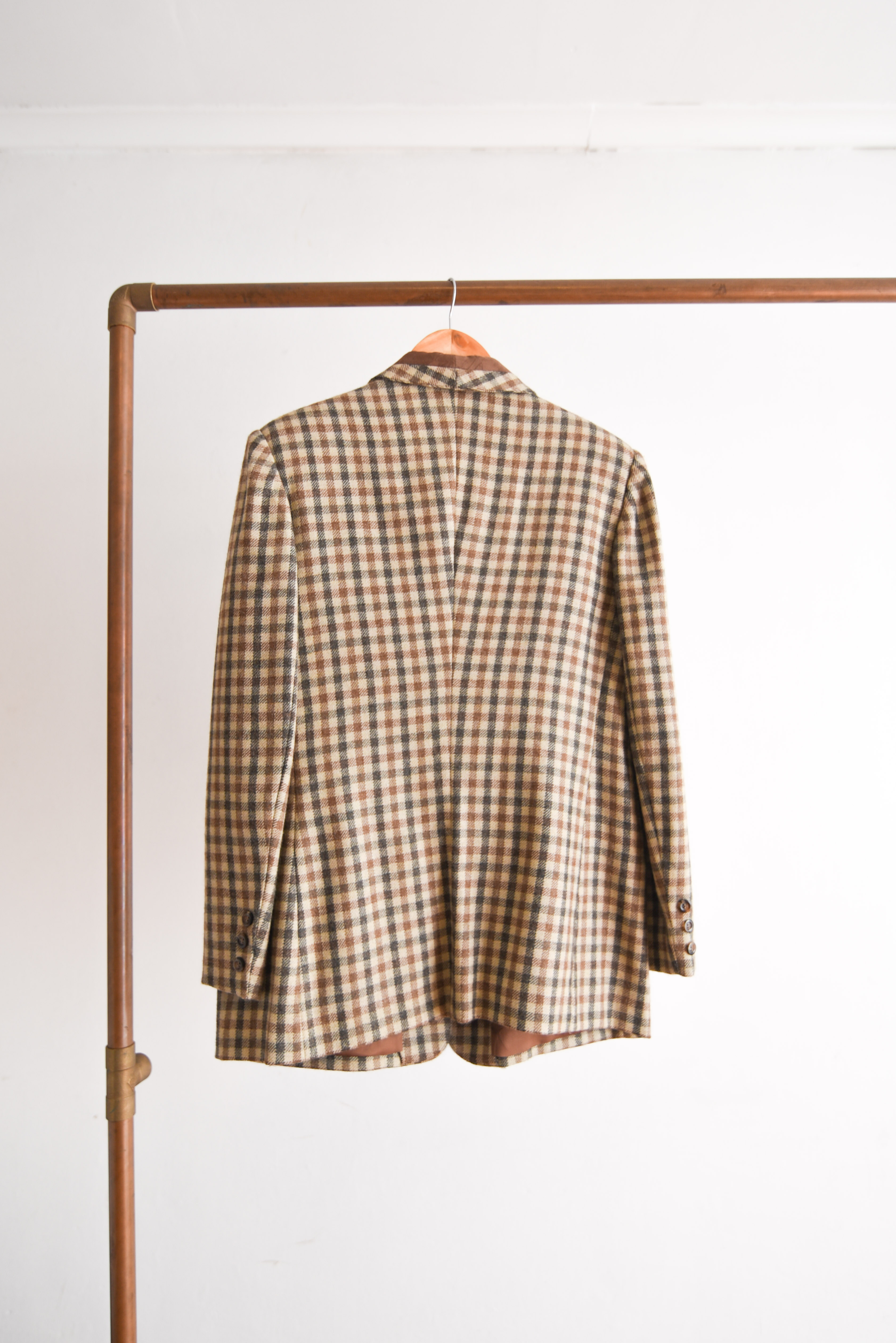 Conjunto vintage gingham made in Chile