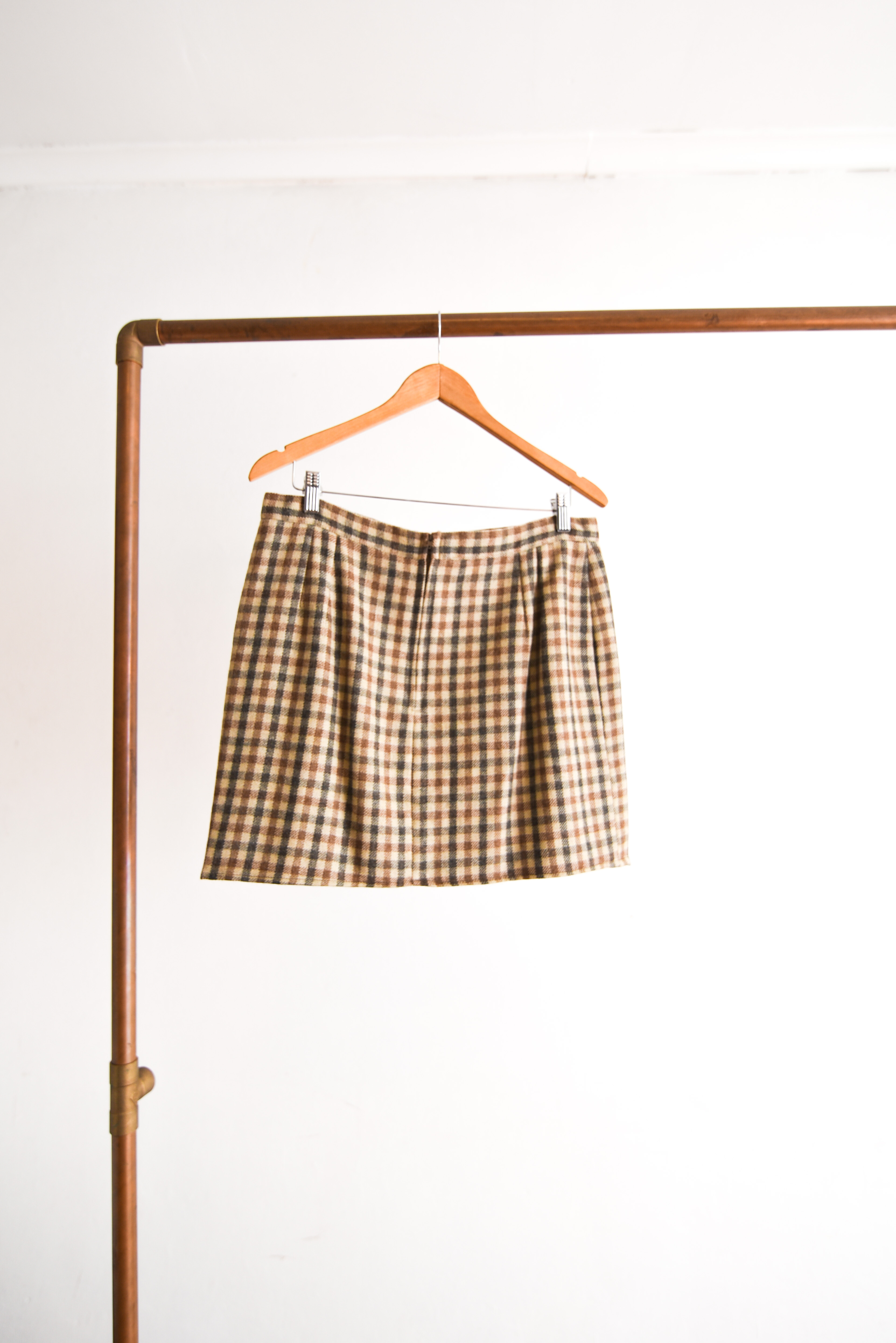Conjunto vintage gingham made in Chile