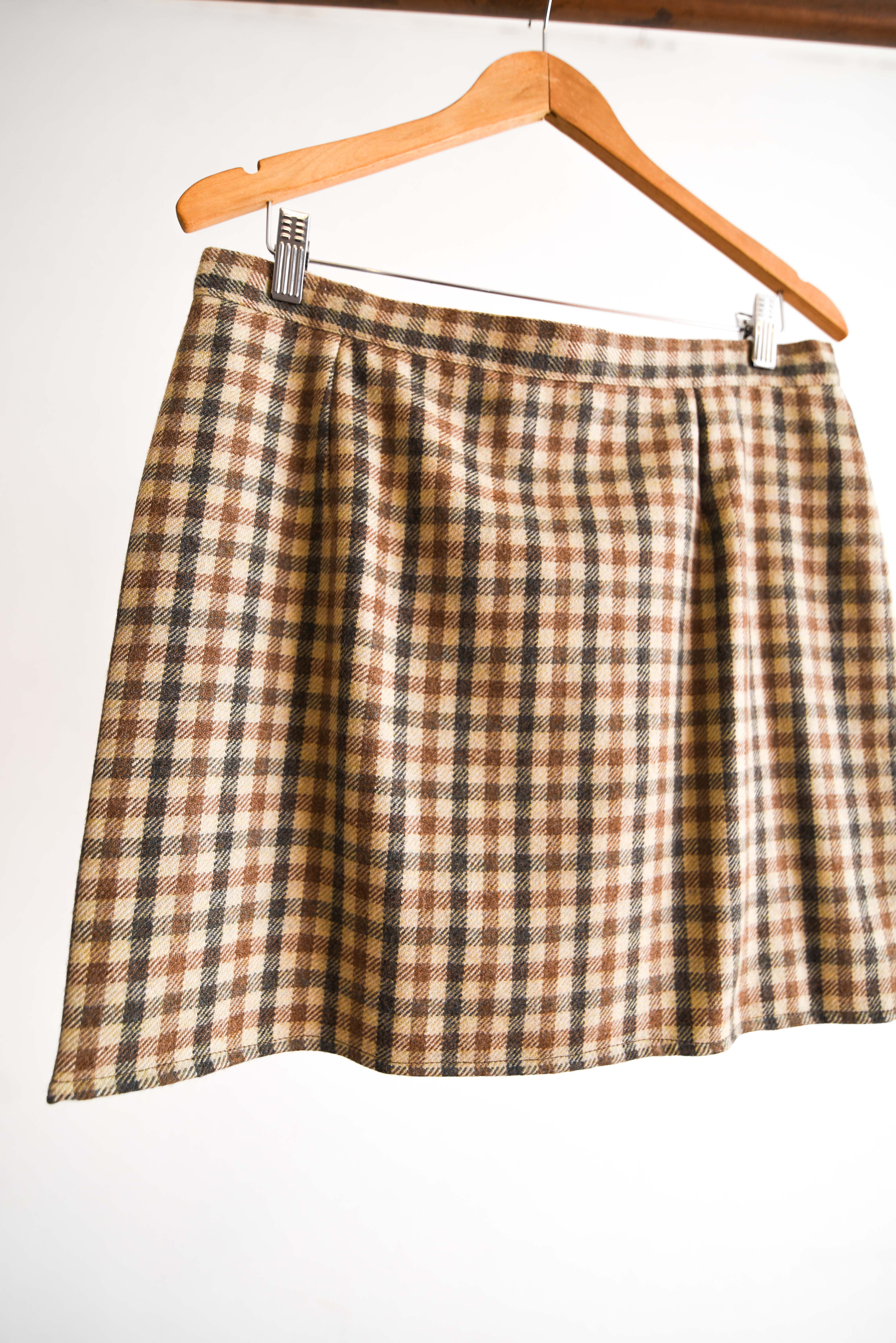 Conjunto vintage gingham made in Chile