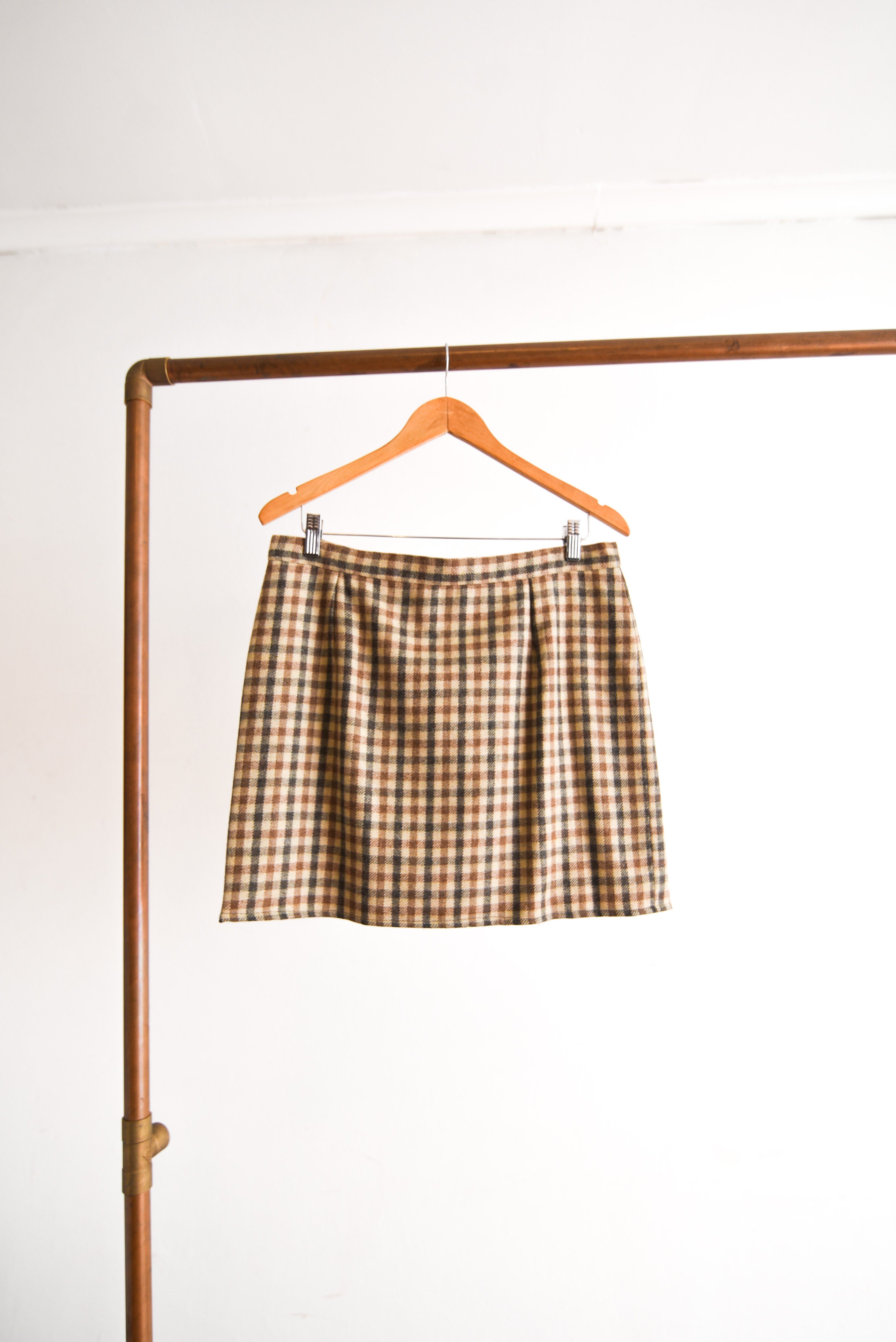Conjunto vintage gingham made in Chile