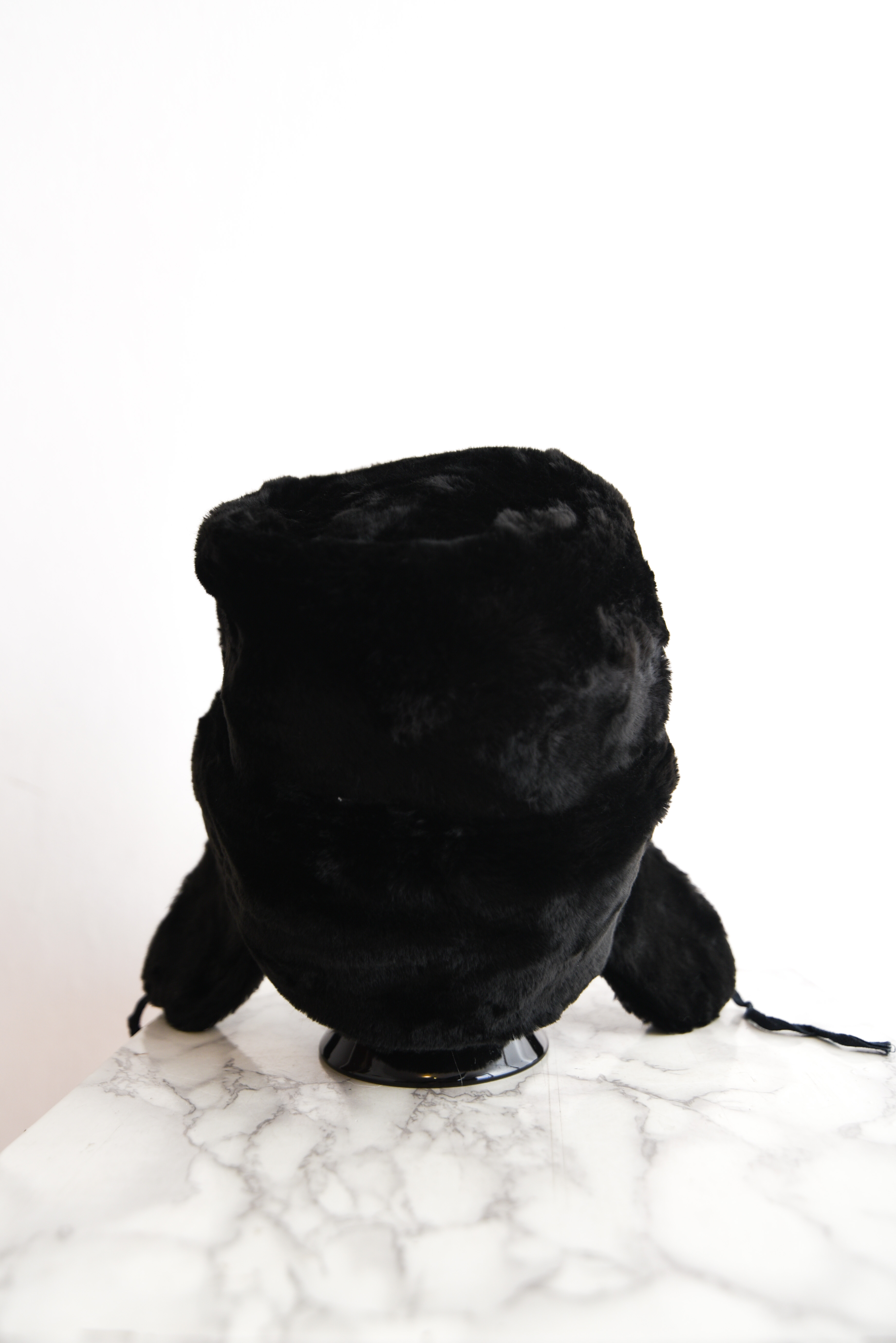 Sombrero peludo Soviético vintage