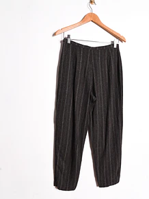 Pantalón grisaceo pinstripe vintage