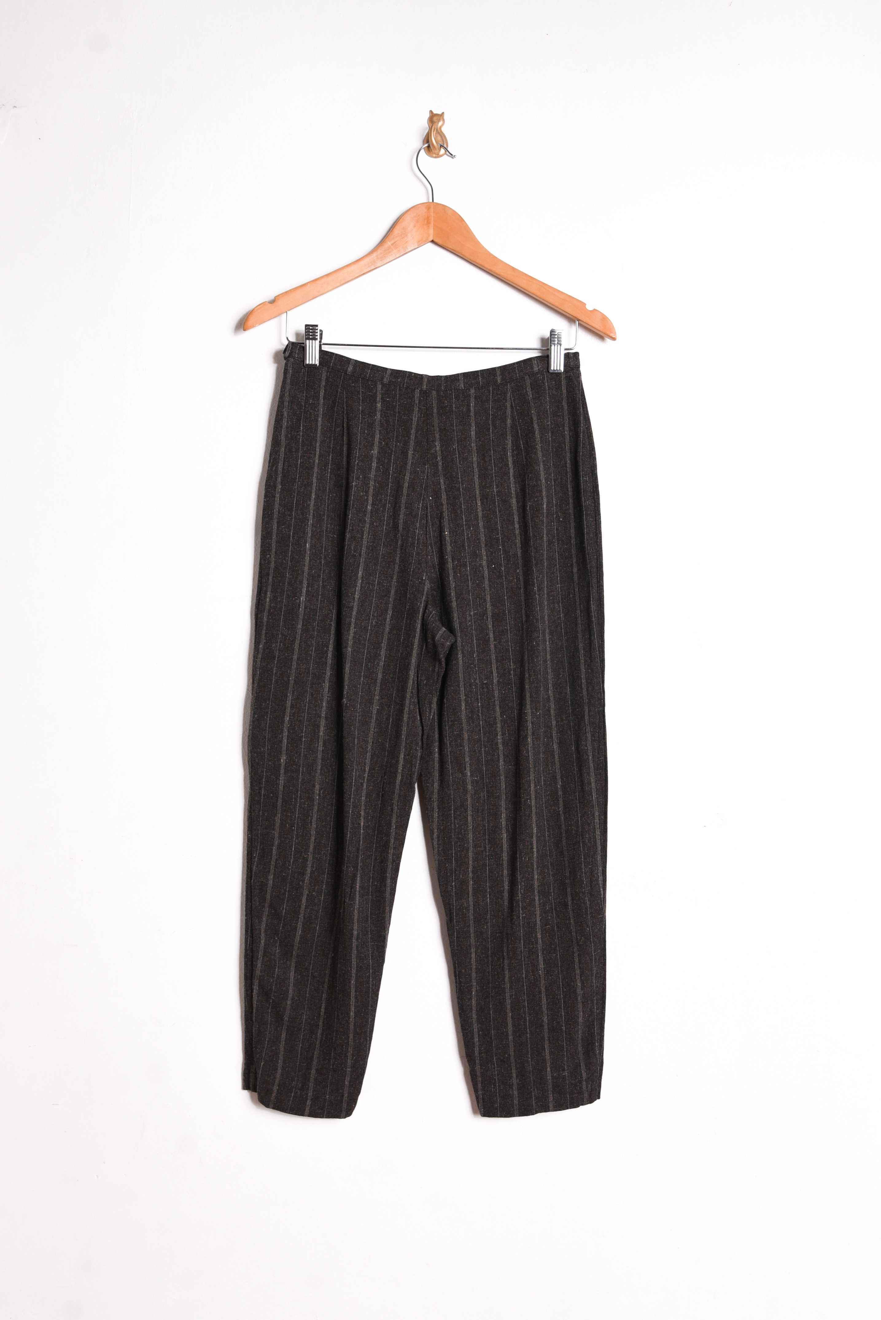 Pantalón grisaceo pinstripe vintage