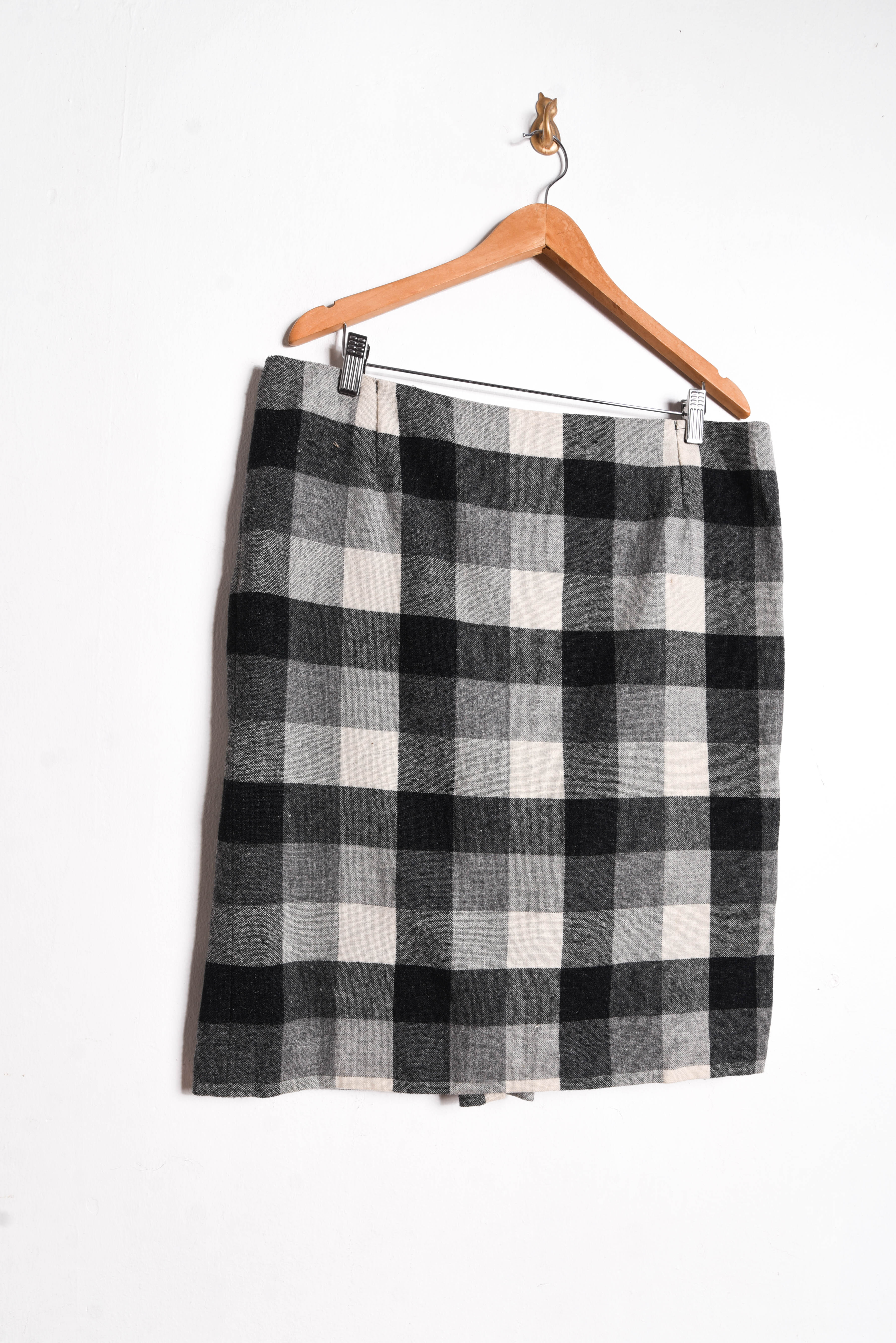 Falda a cuadros vntg