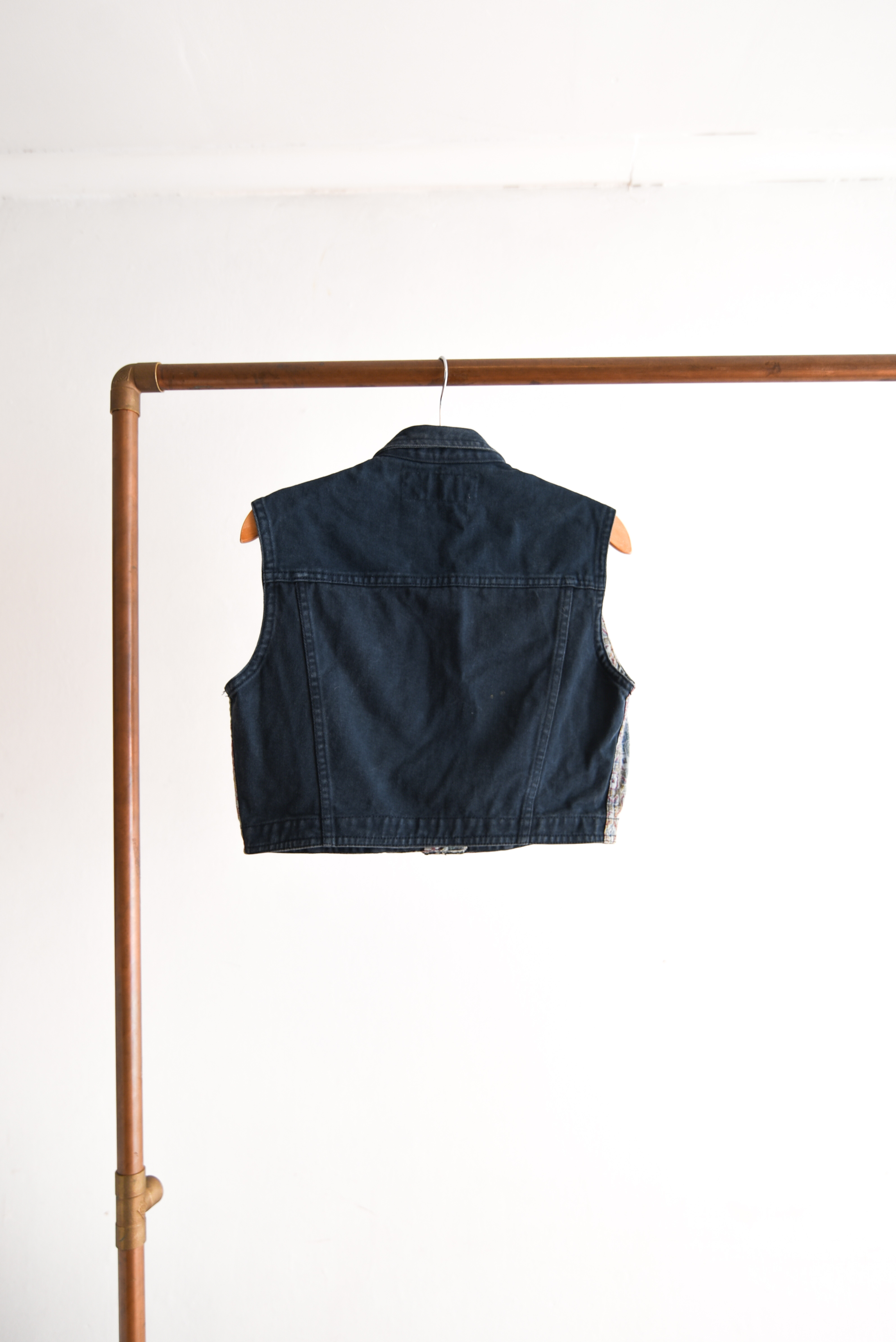 Chaqueta denim crop vntg