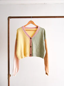 Cardigan pastel crop