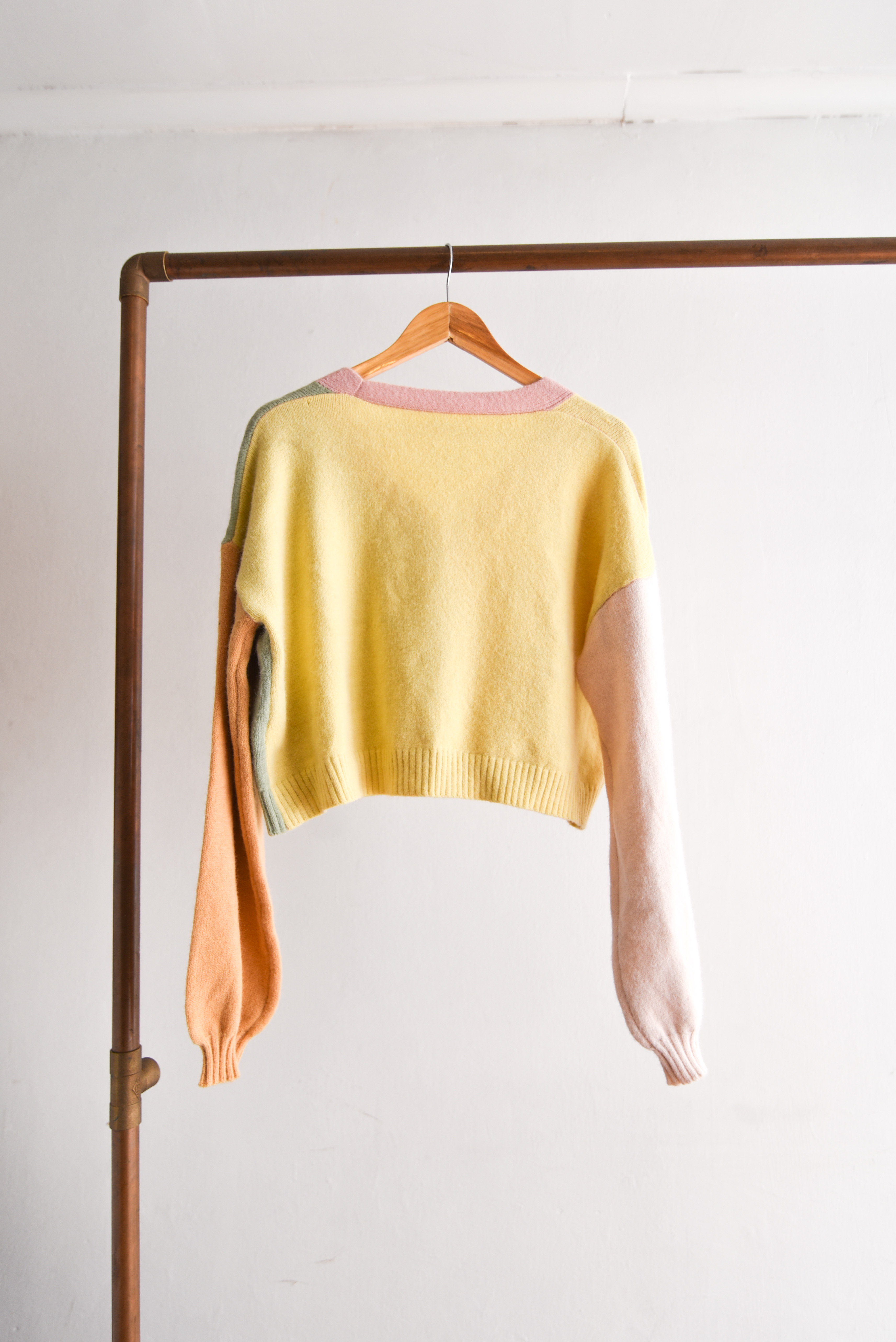 Cardigan pastel crop