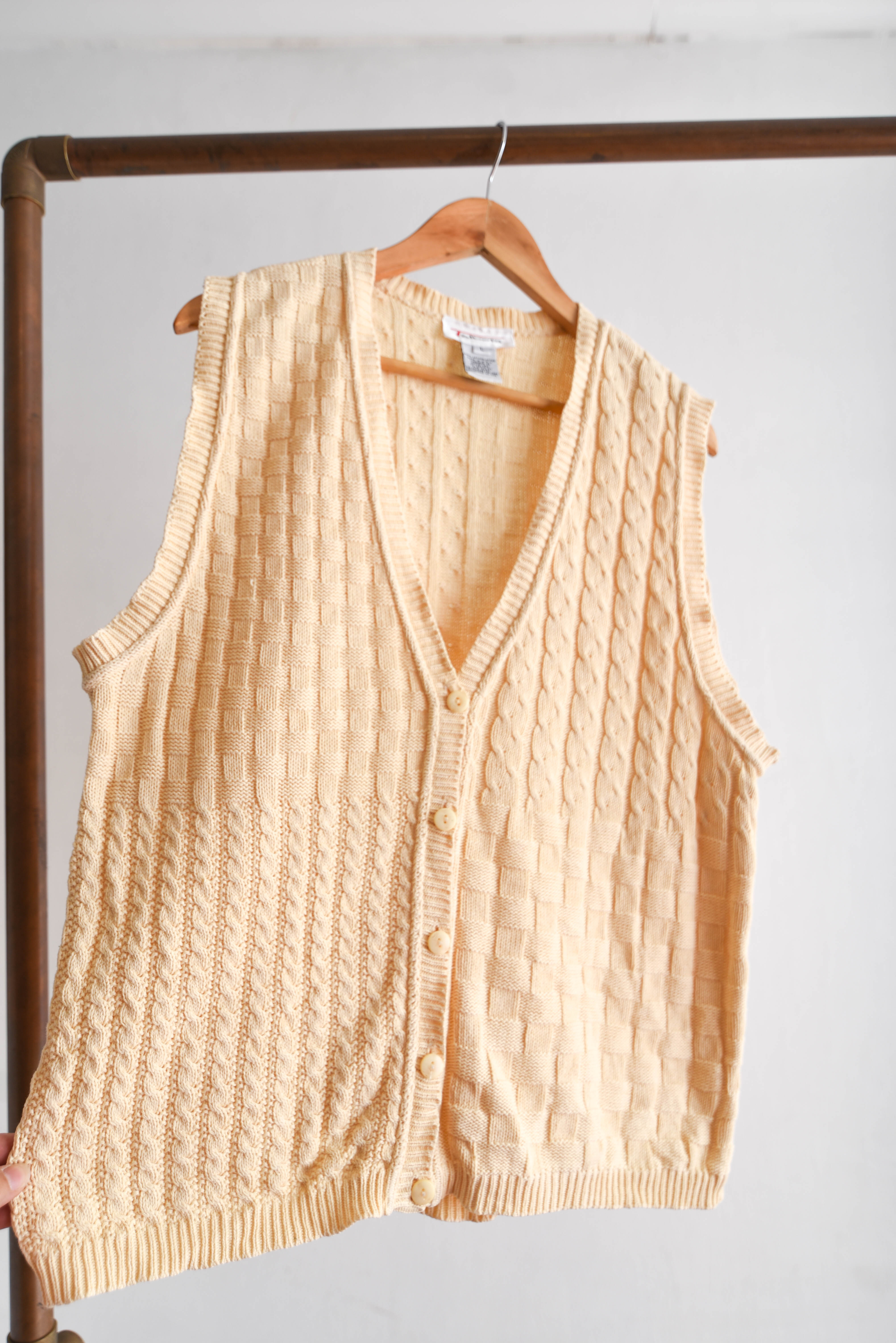 Sweater vest butter vintage