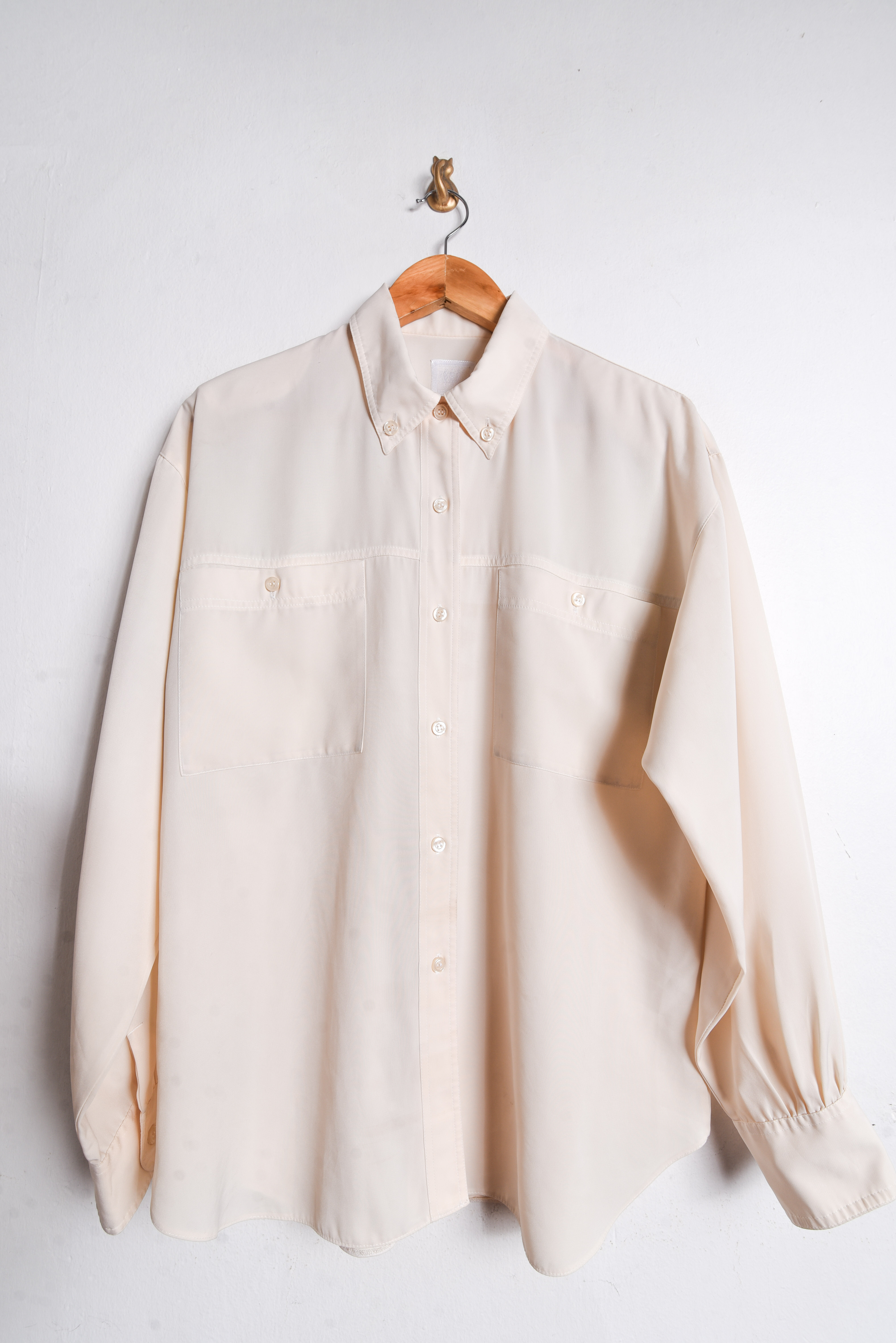 Blusa marfil vintage Nino Mori