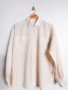 Blusa marfil vintage Nino Mori