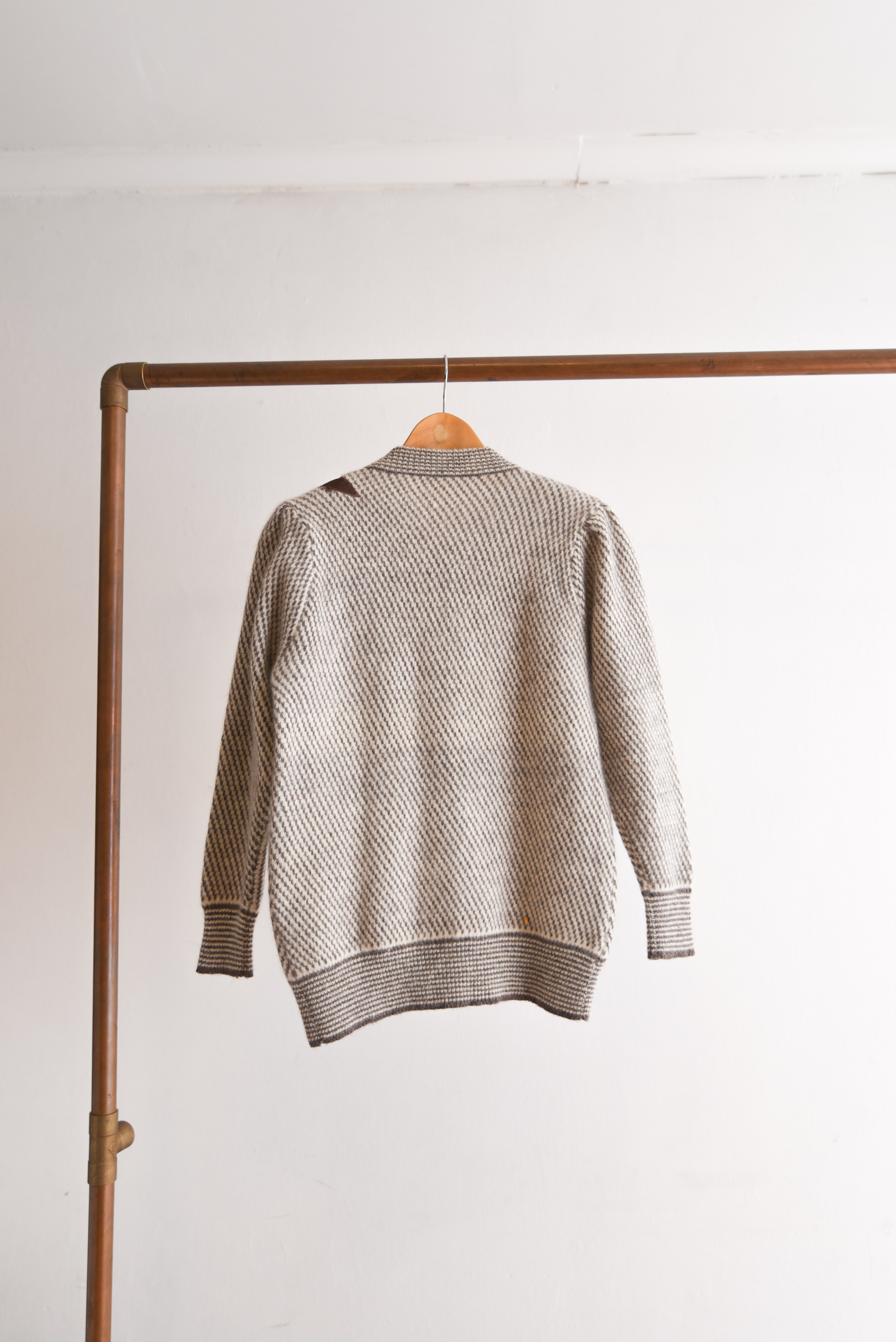 Cardigan vintage espiga y rosas