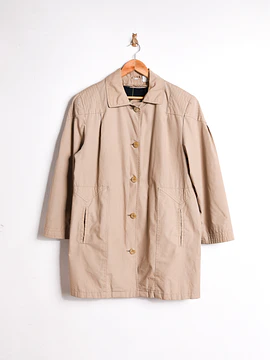 Chaqueta trench vintage camel