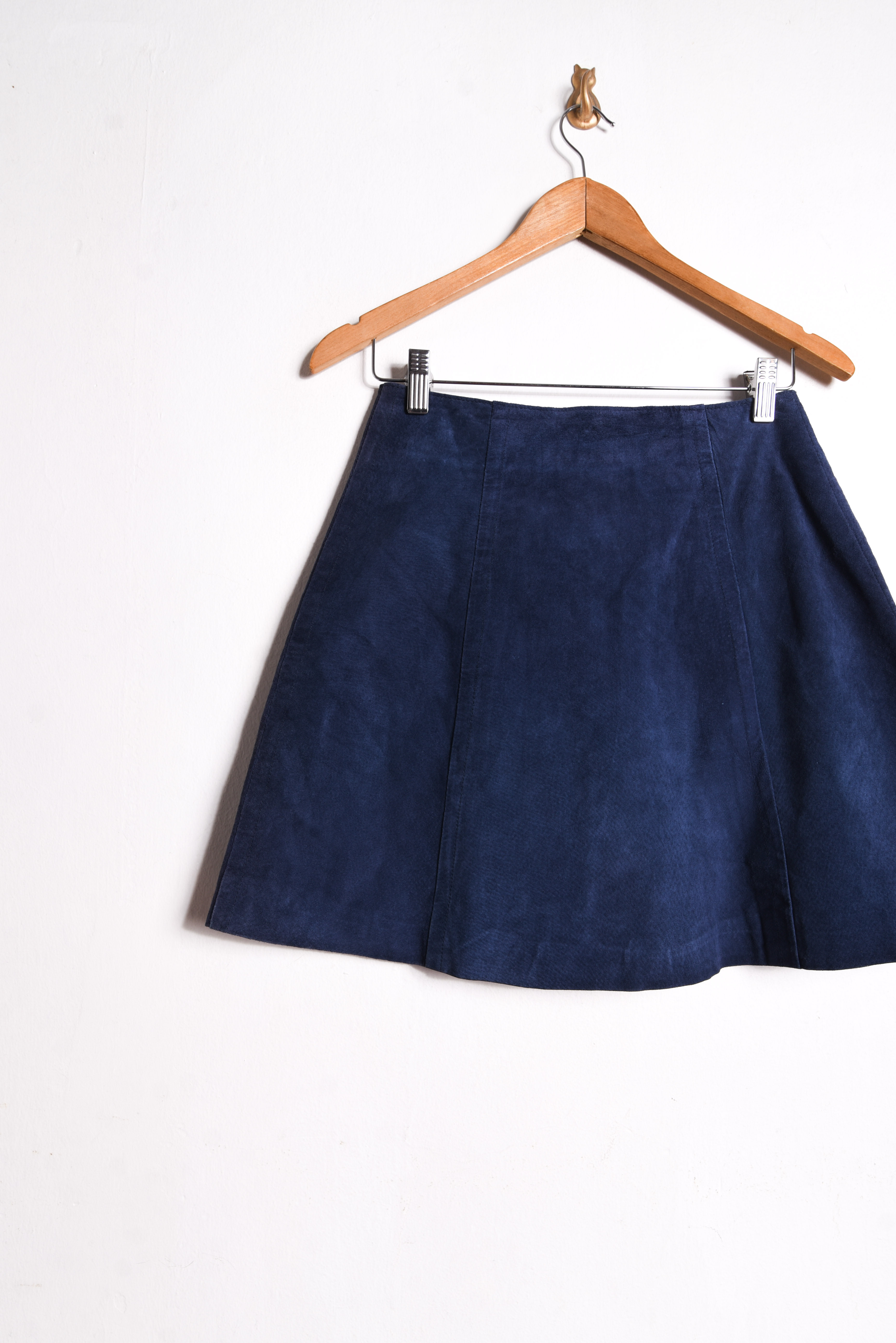 Falda gamuza vintage navy
