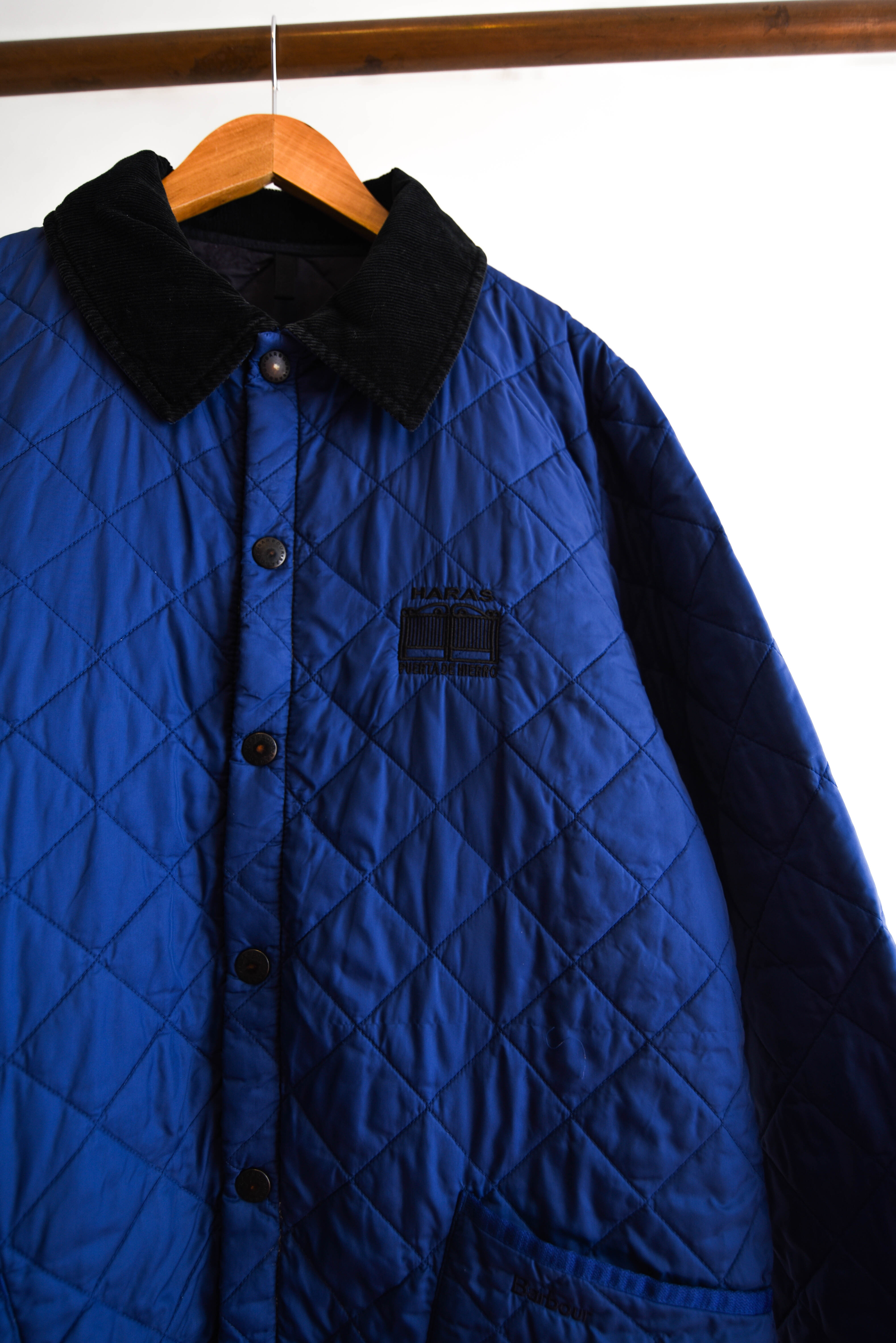 Chaqueta Barbour azulina 