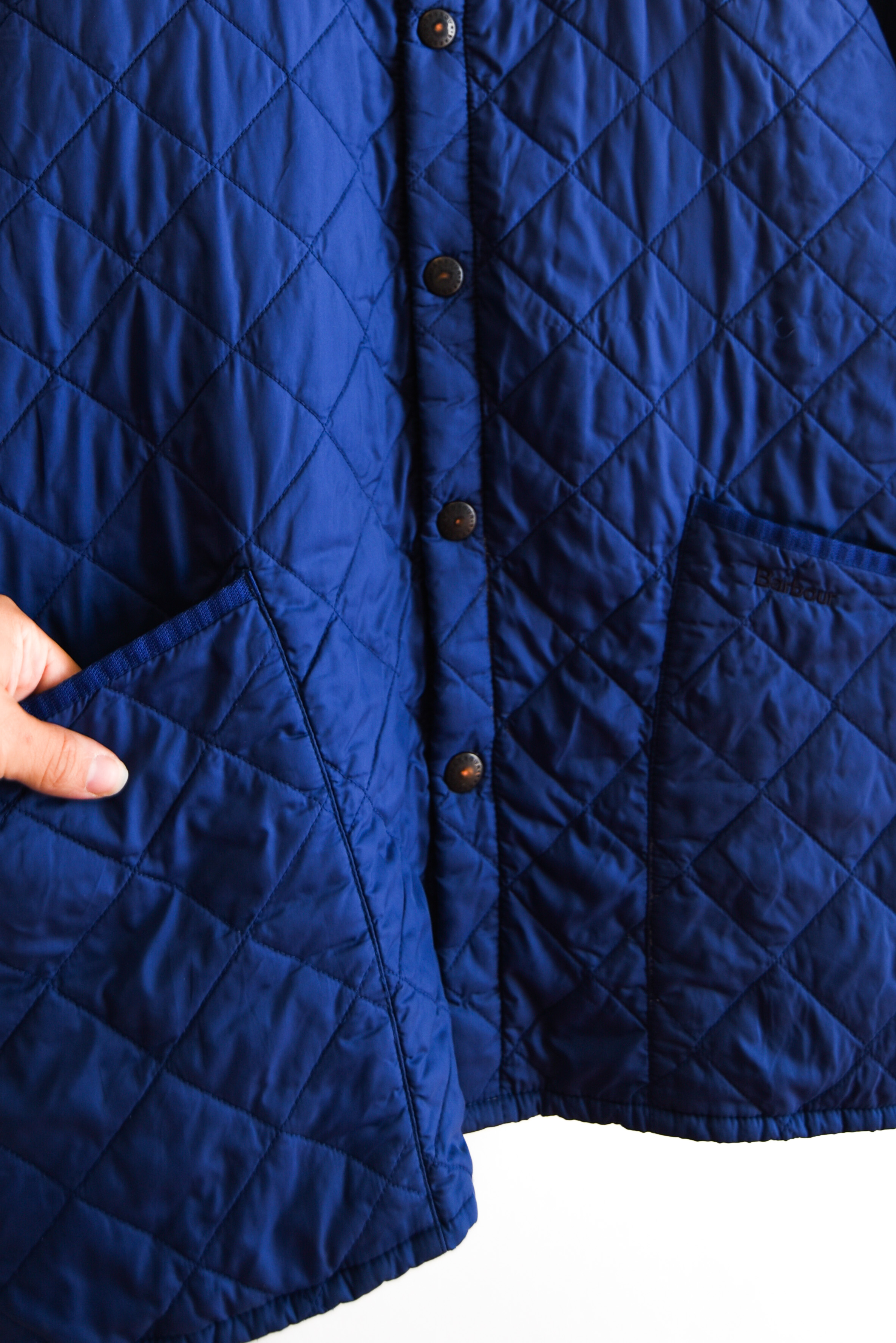 Chaqueta Barbour azulina 