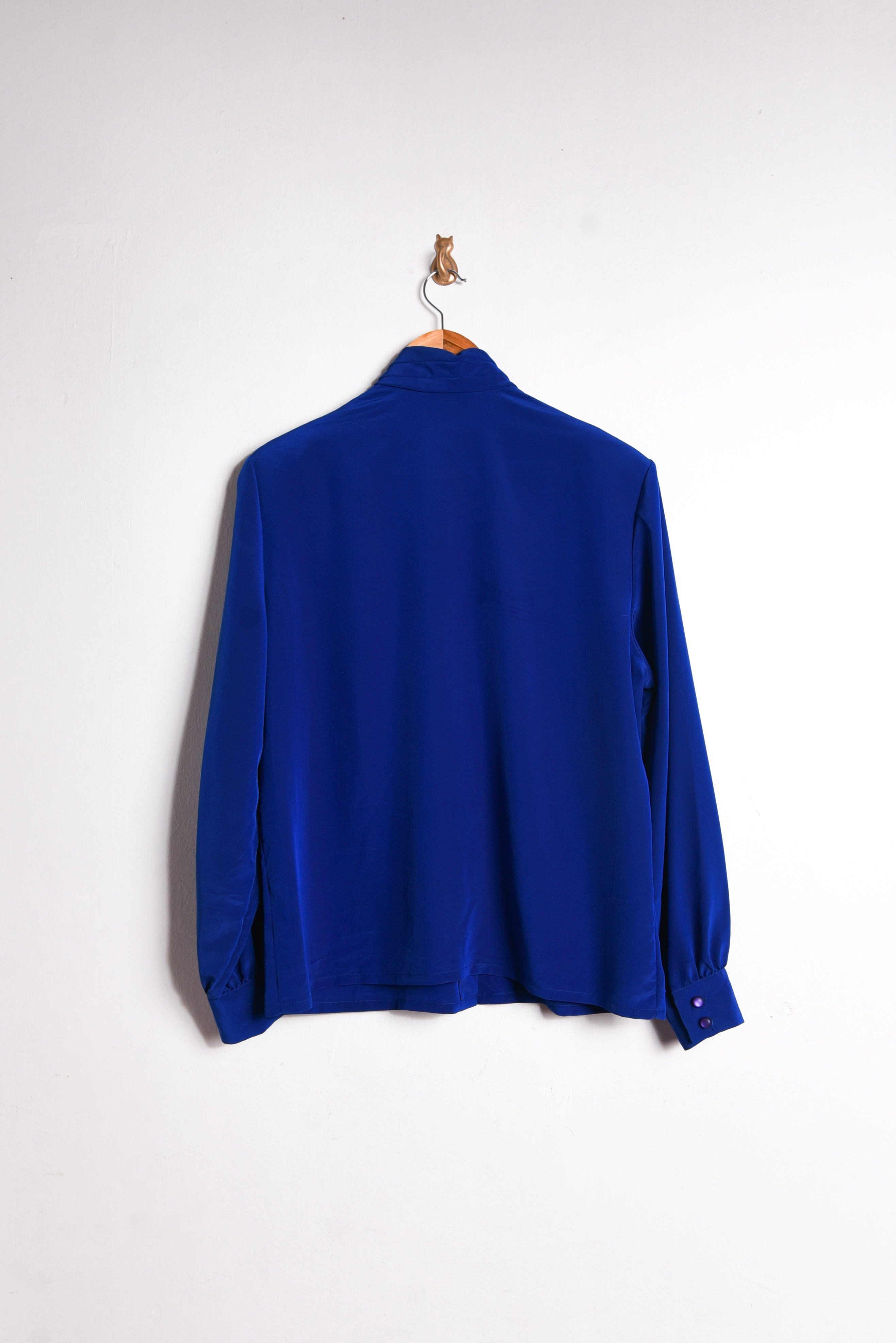 Blusa azul klein Pendleton vintage