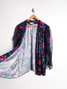 Tapado vintage floral princess