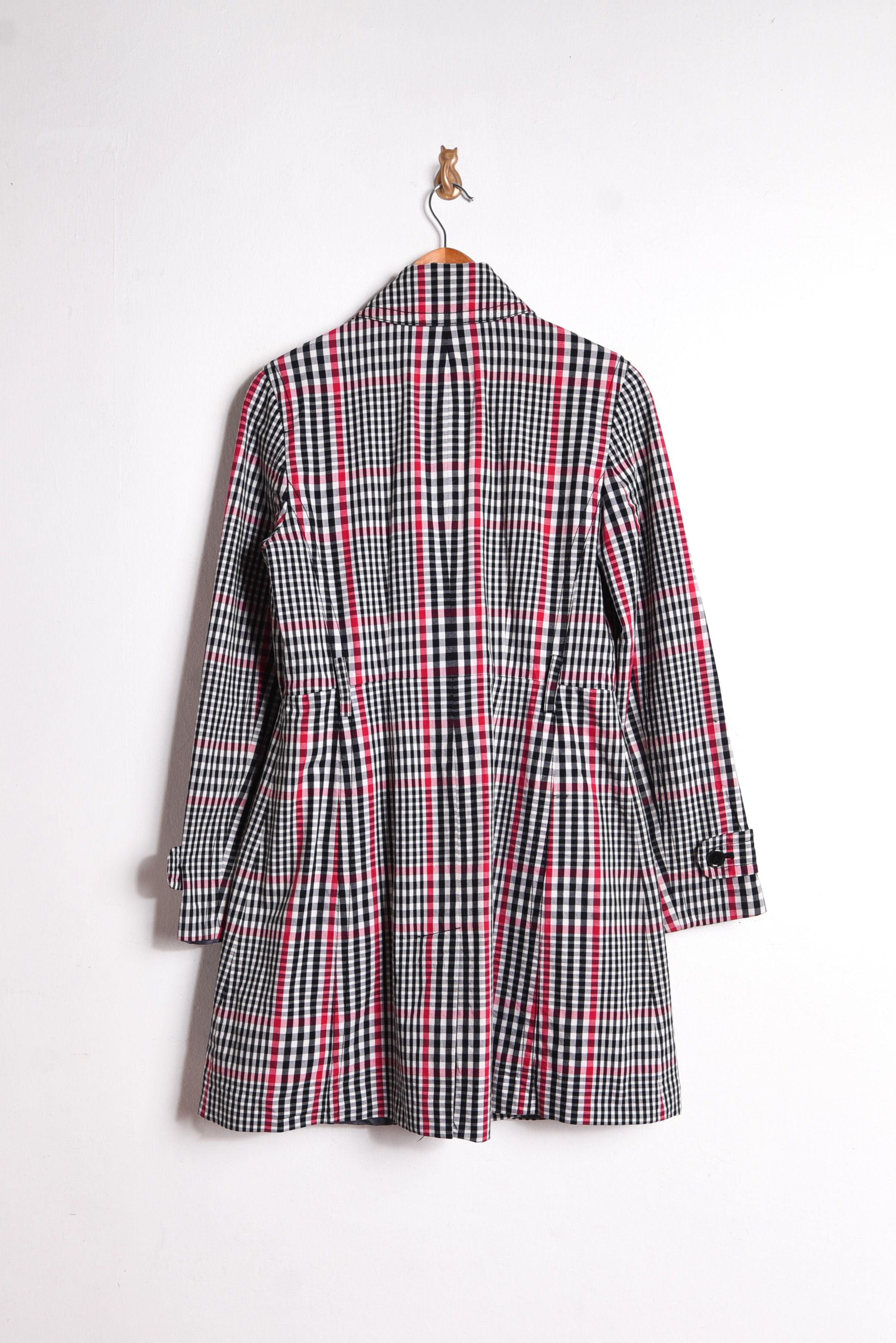 Trench gingham Banana Republic