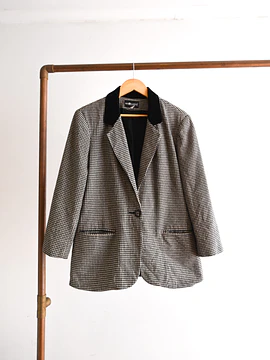 Blazer pata de gallo 90s