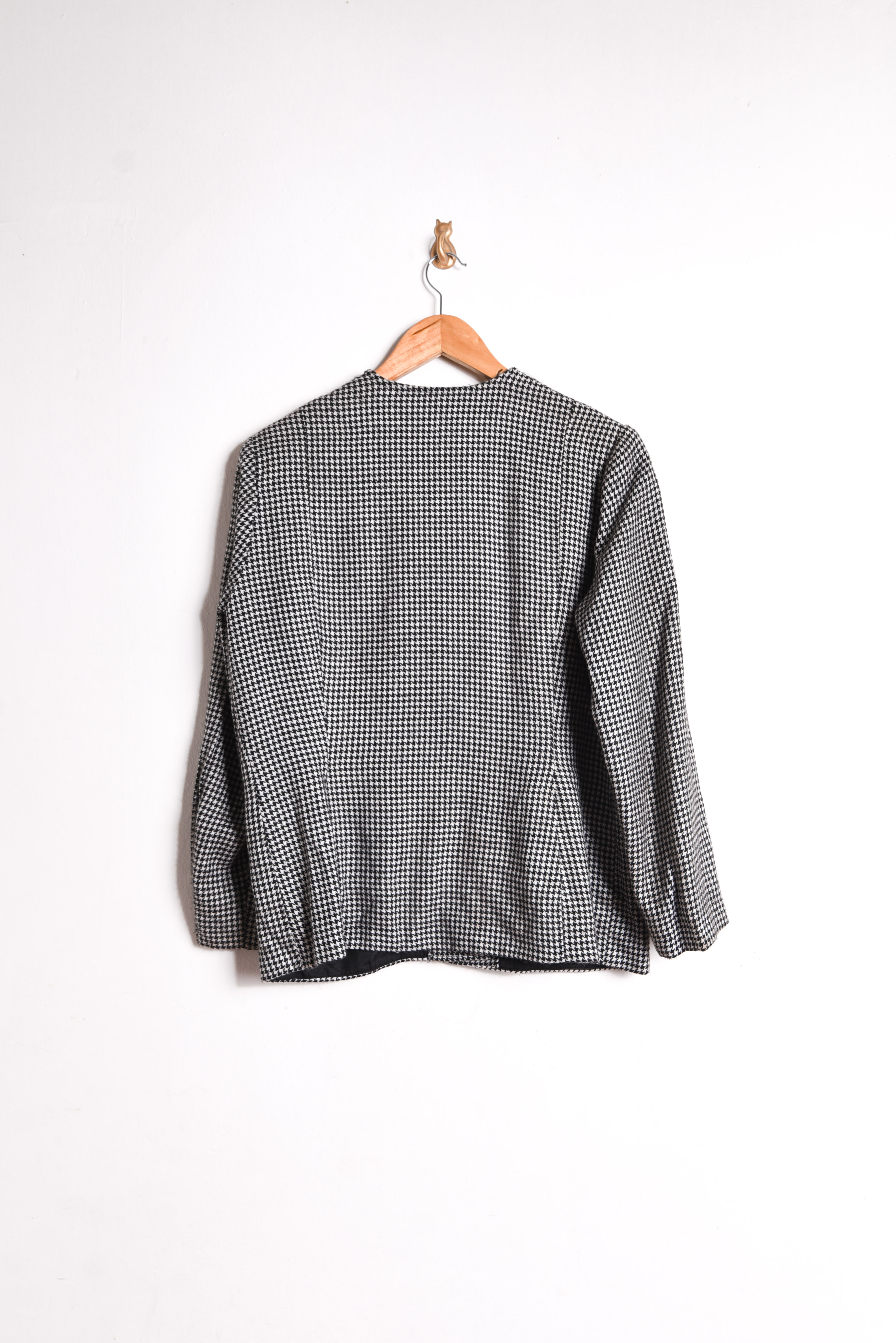 Conjunto vintage lana pata de gallo