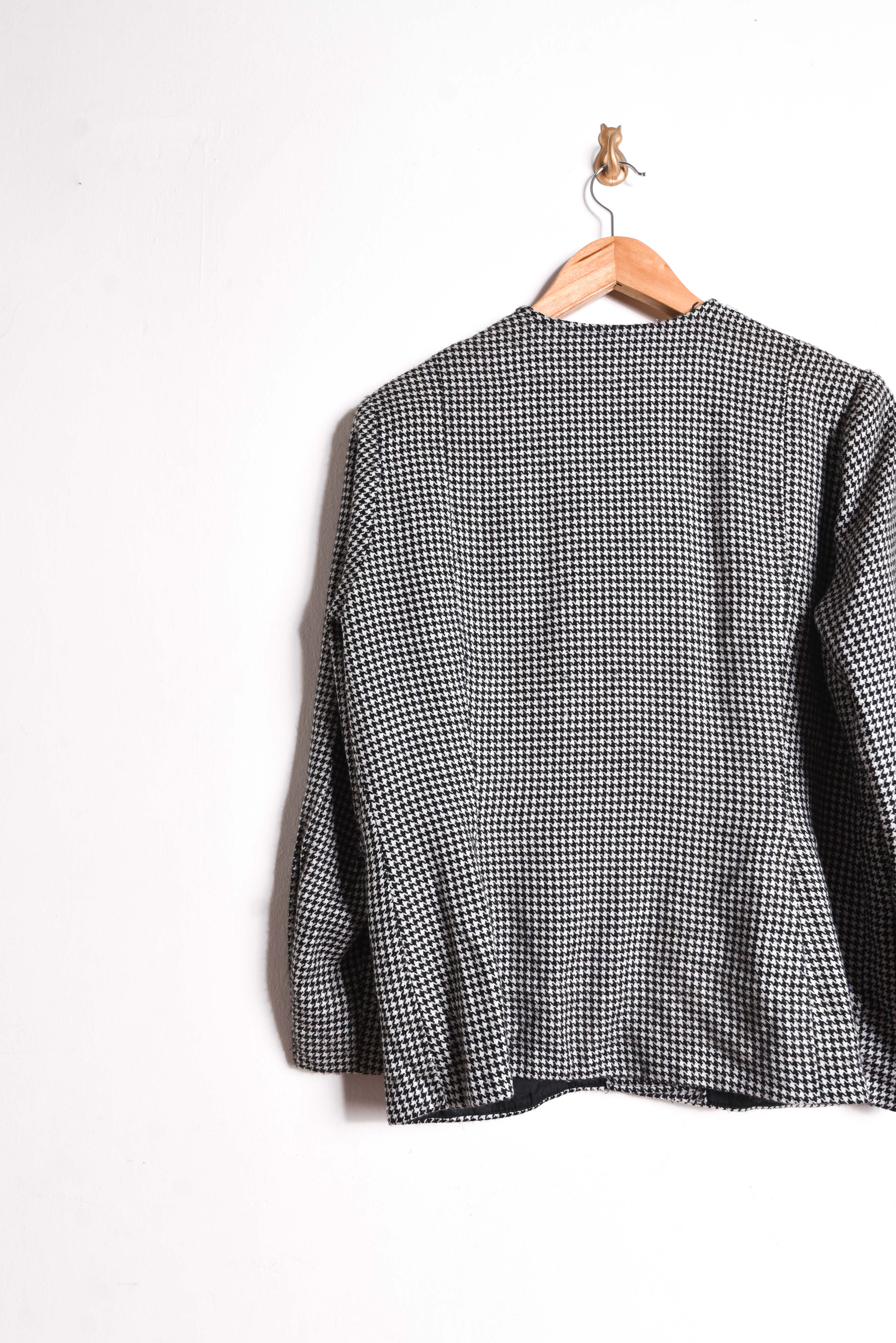 Conjunto vintage lana pata de gallo