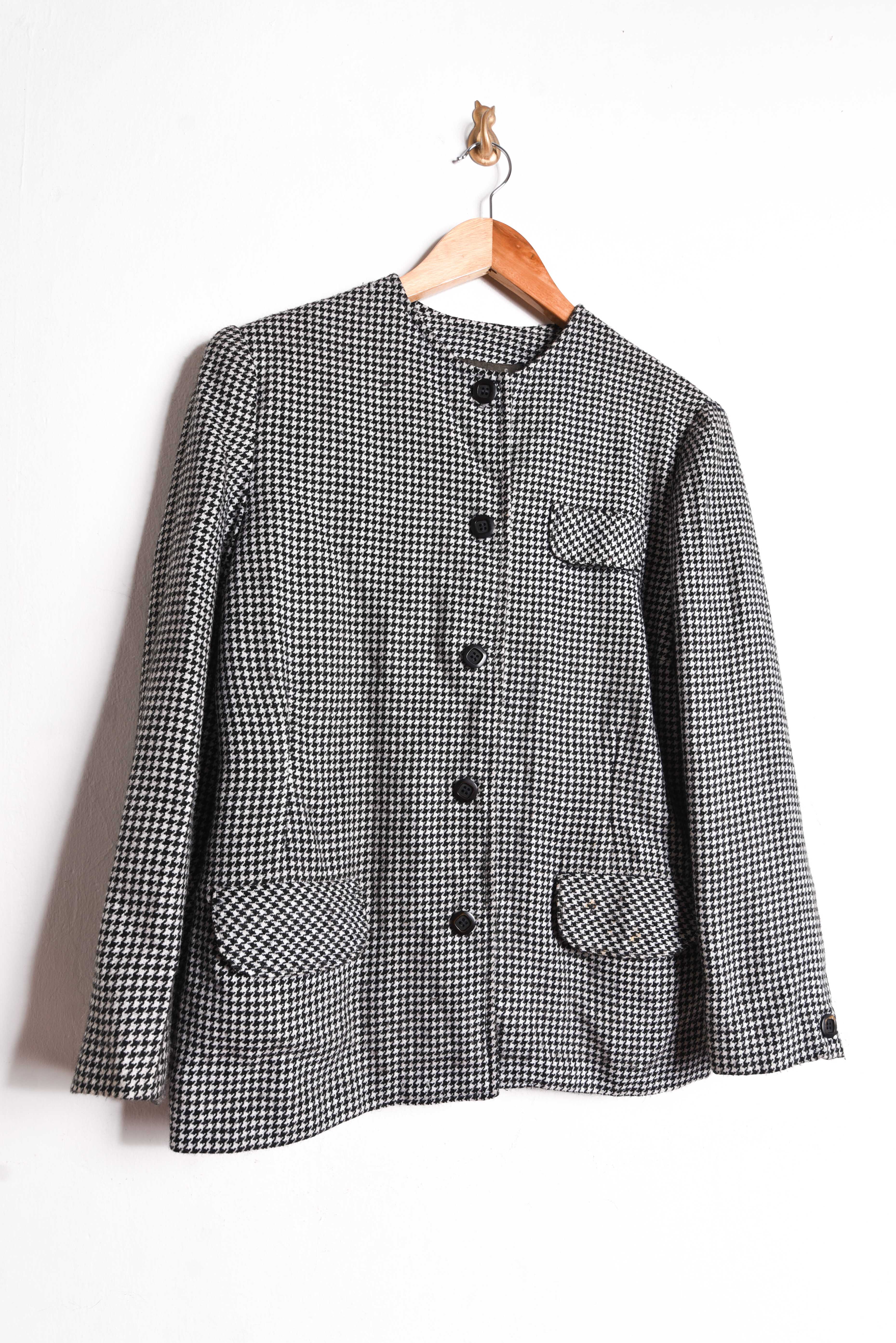 Conjunto vintage lana pata de gallo