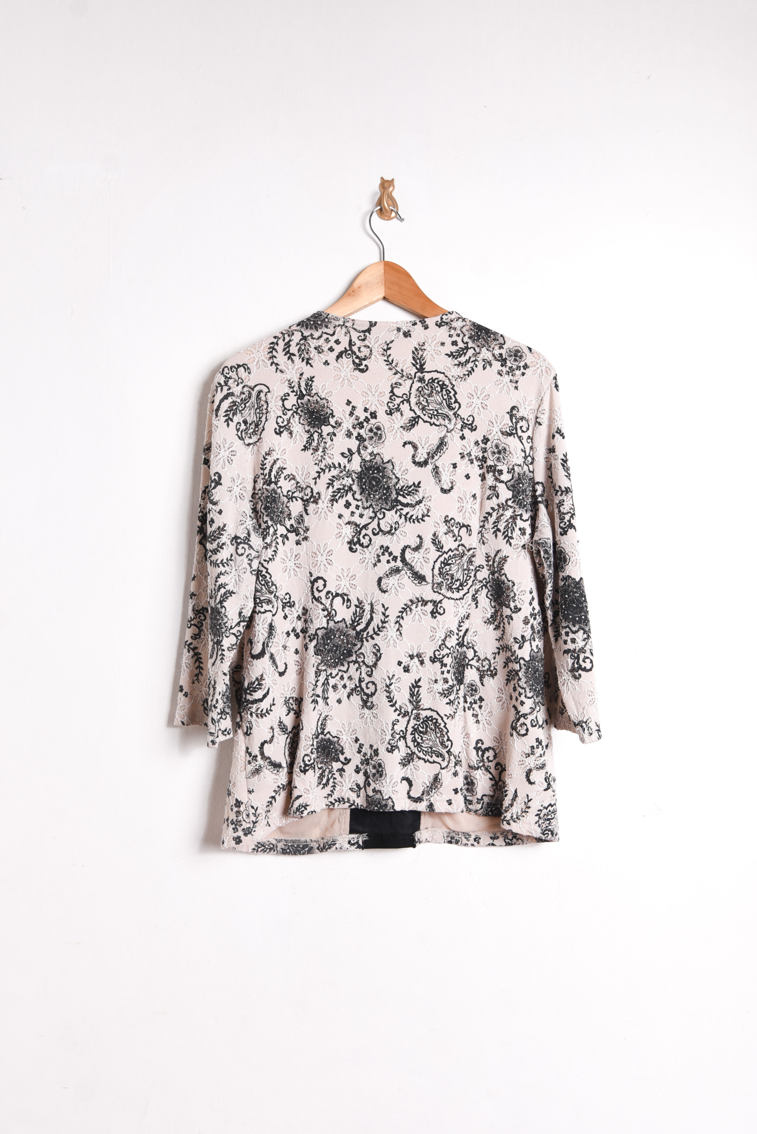 Top encaje y2k vuelos