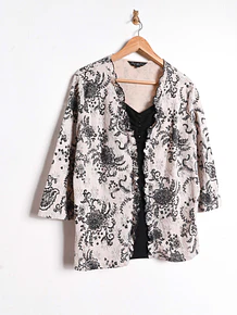 Top encaje y2k vuelos