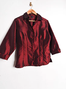 Blusa red tornasol 90s