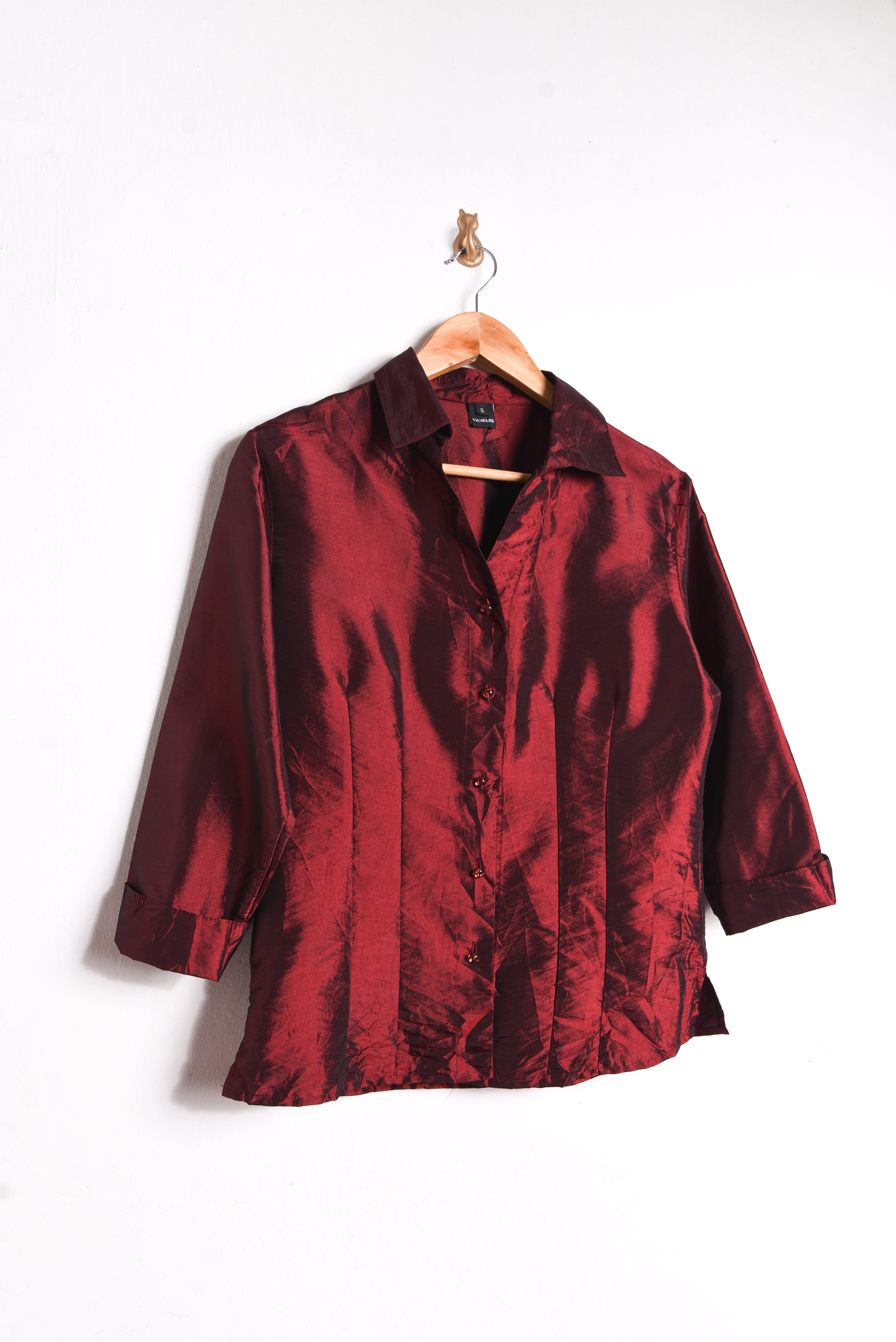 Blusa red tornasol 90s