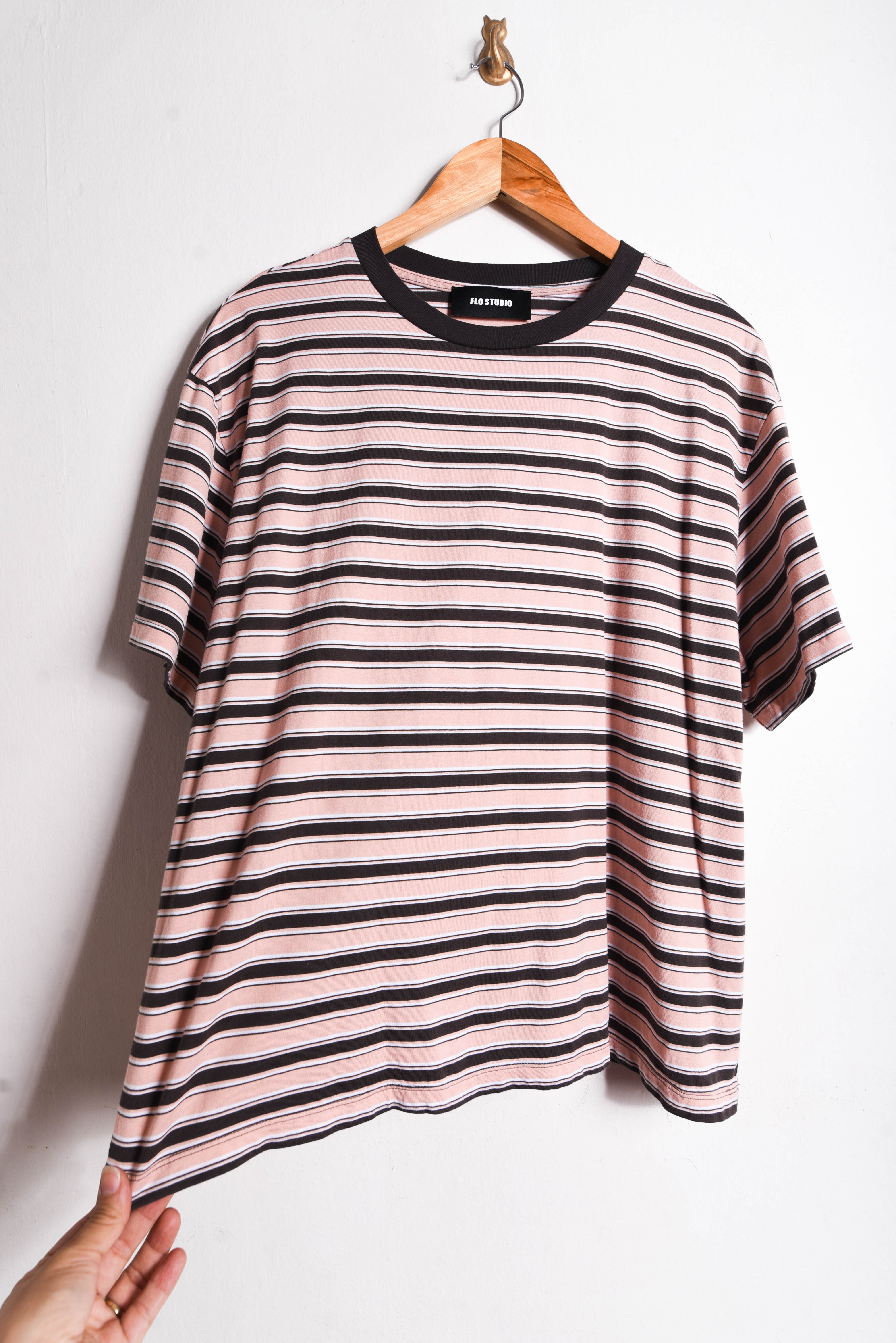 Polera rayada bicolor