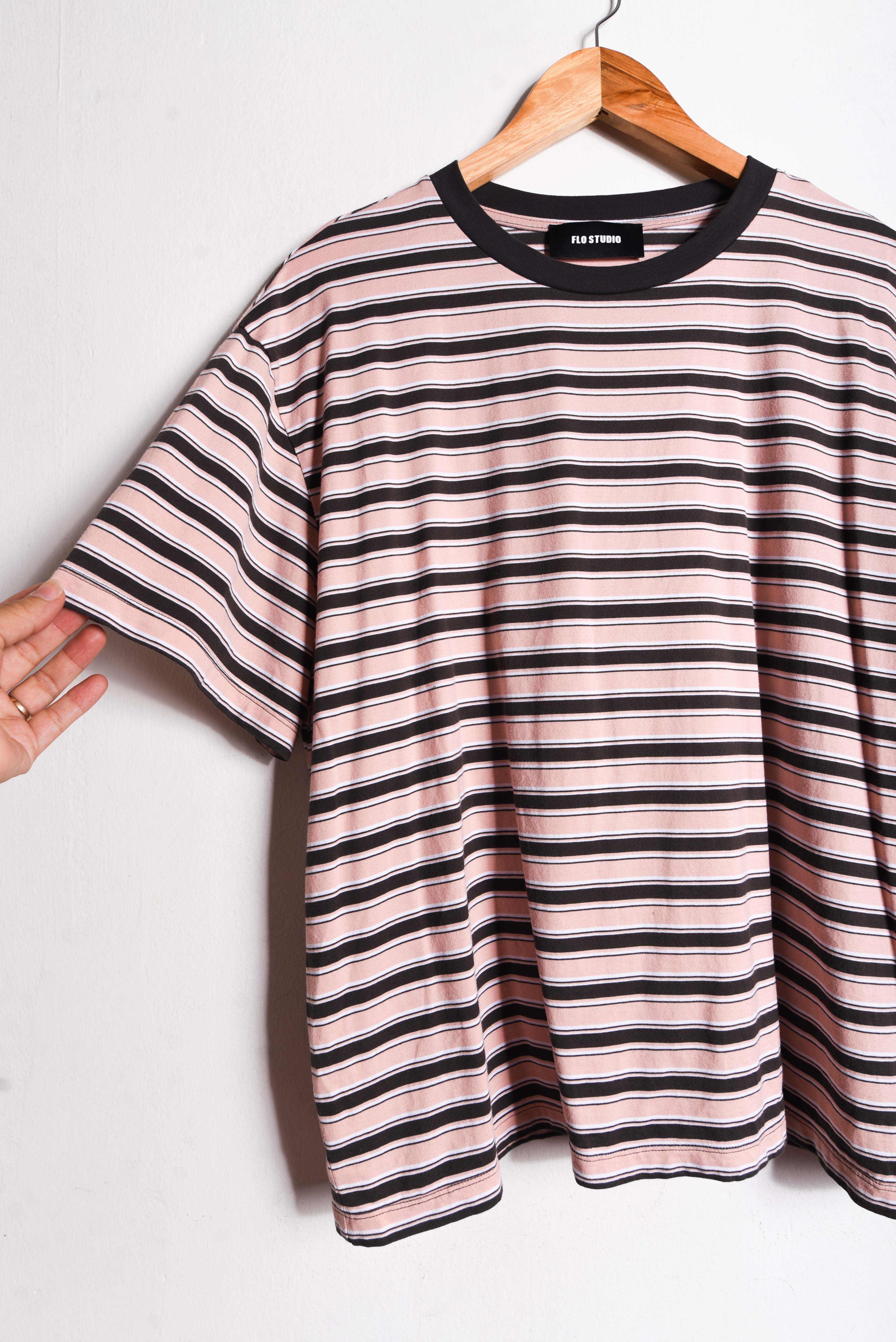 Polera rayada bicolor