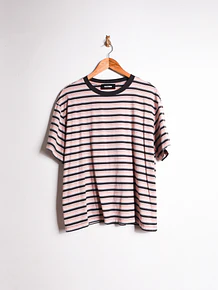 Polera rayada bicolor