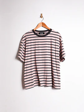 Polera rayada bicolor