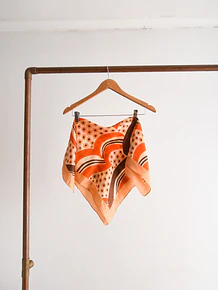 Pañuelo naranjo 70s