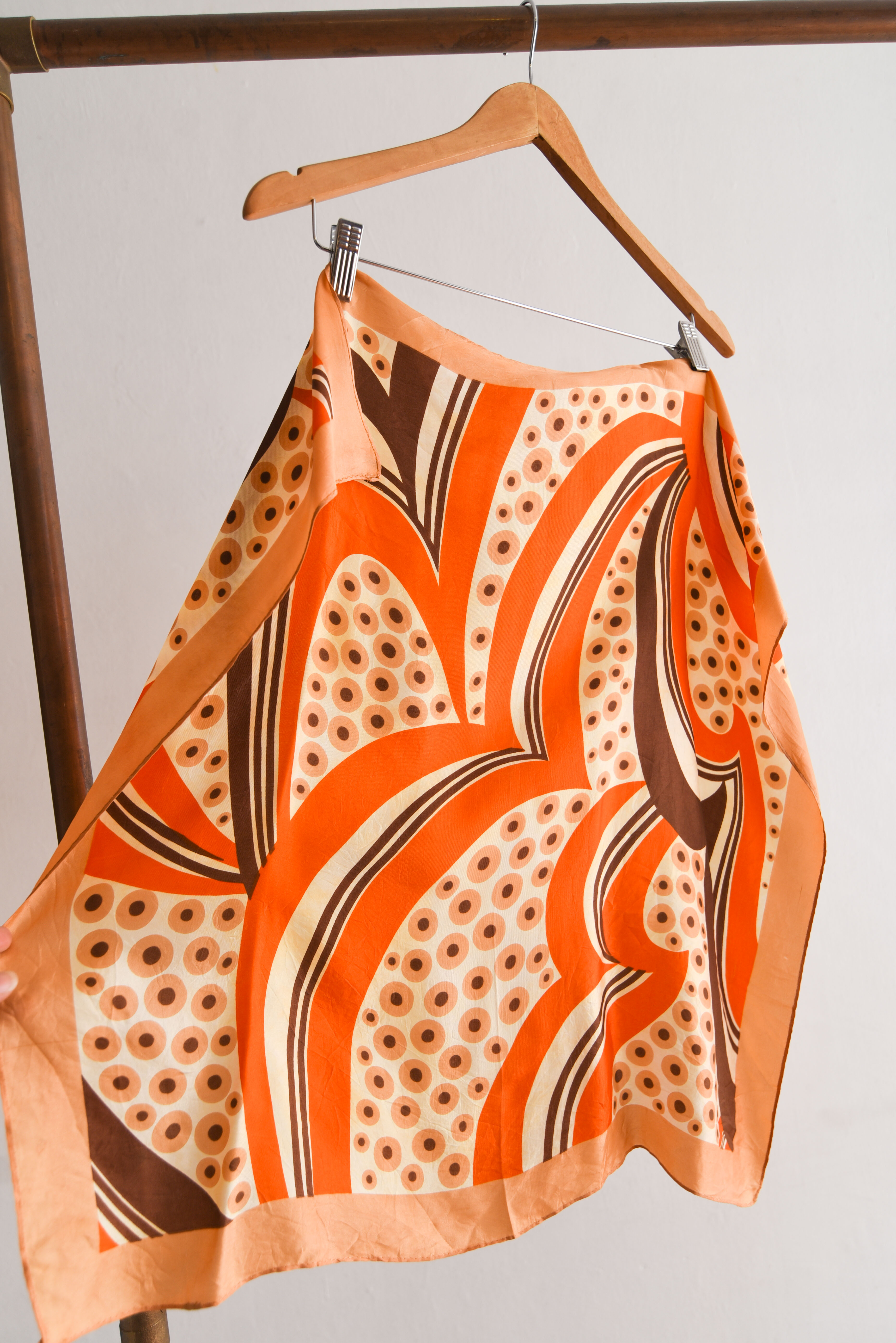 Pañuelo naranjo 70s