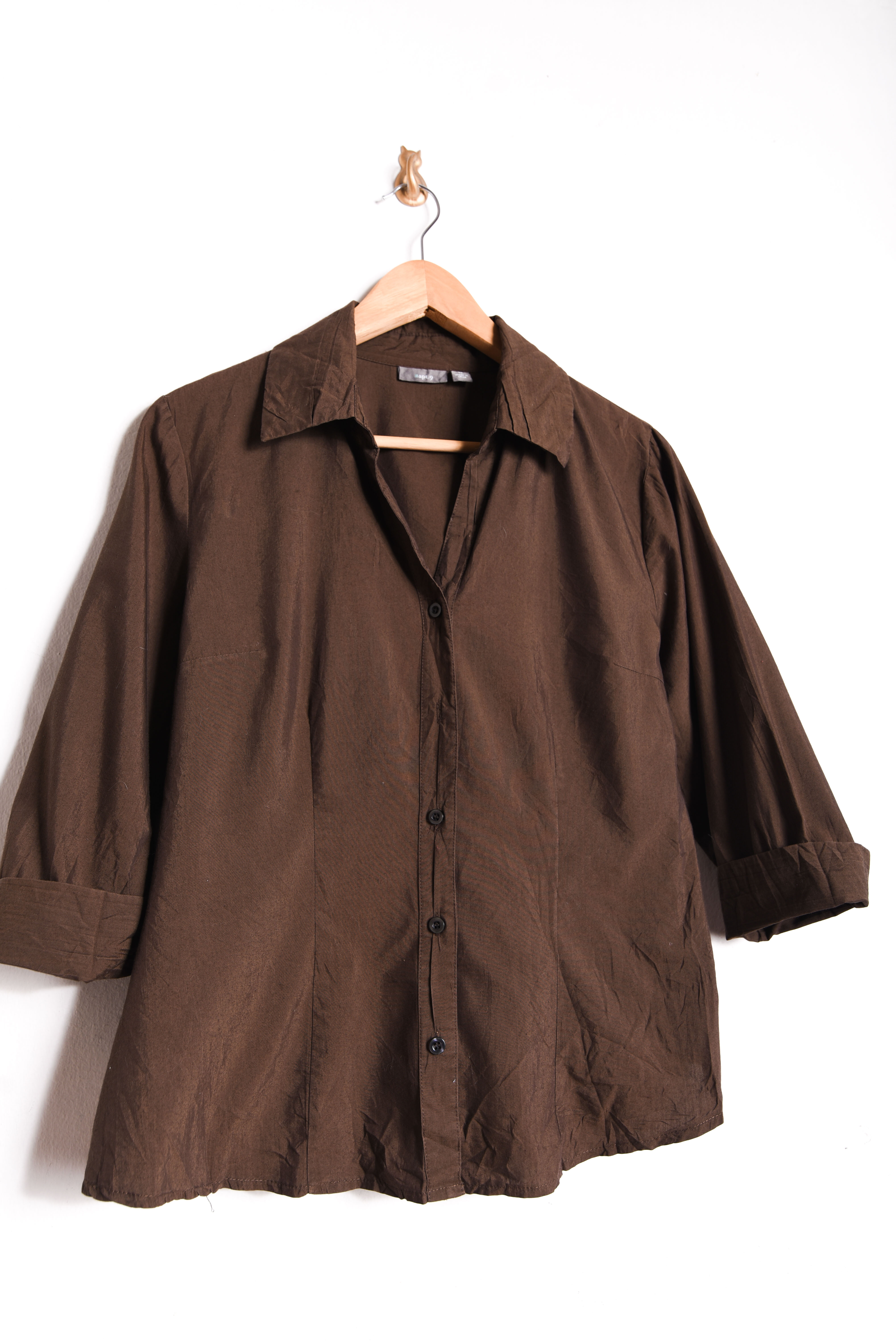 Camisa café chocolate