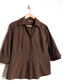 Camisa café chocolate