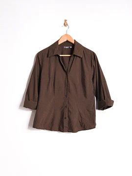 Camisa café chocolate