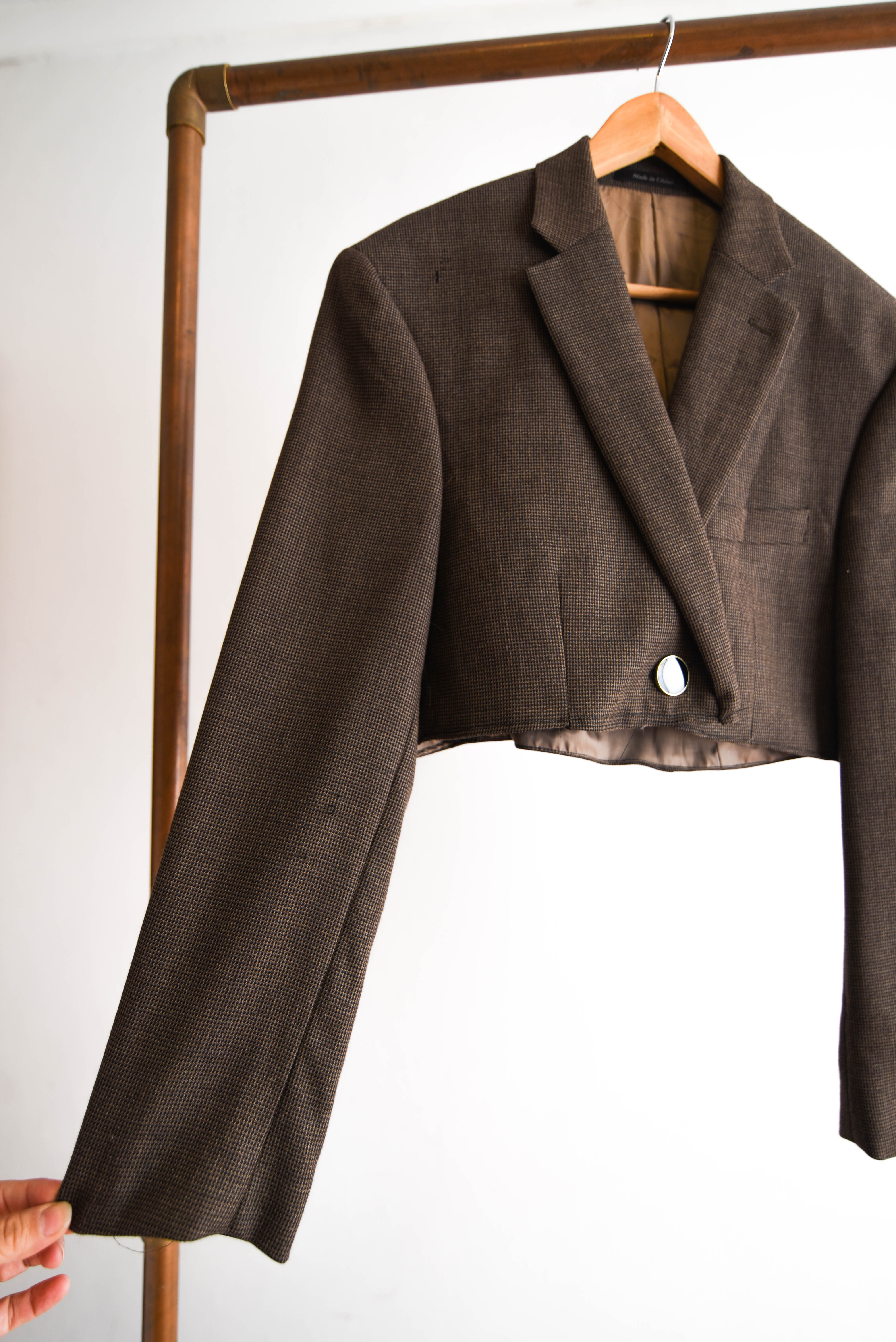 Blazer crop reworked