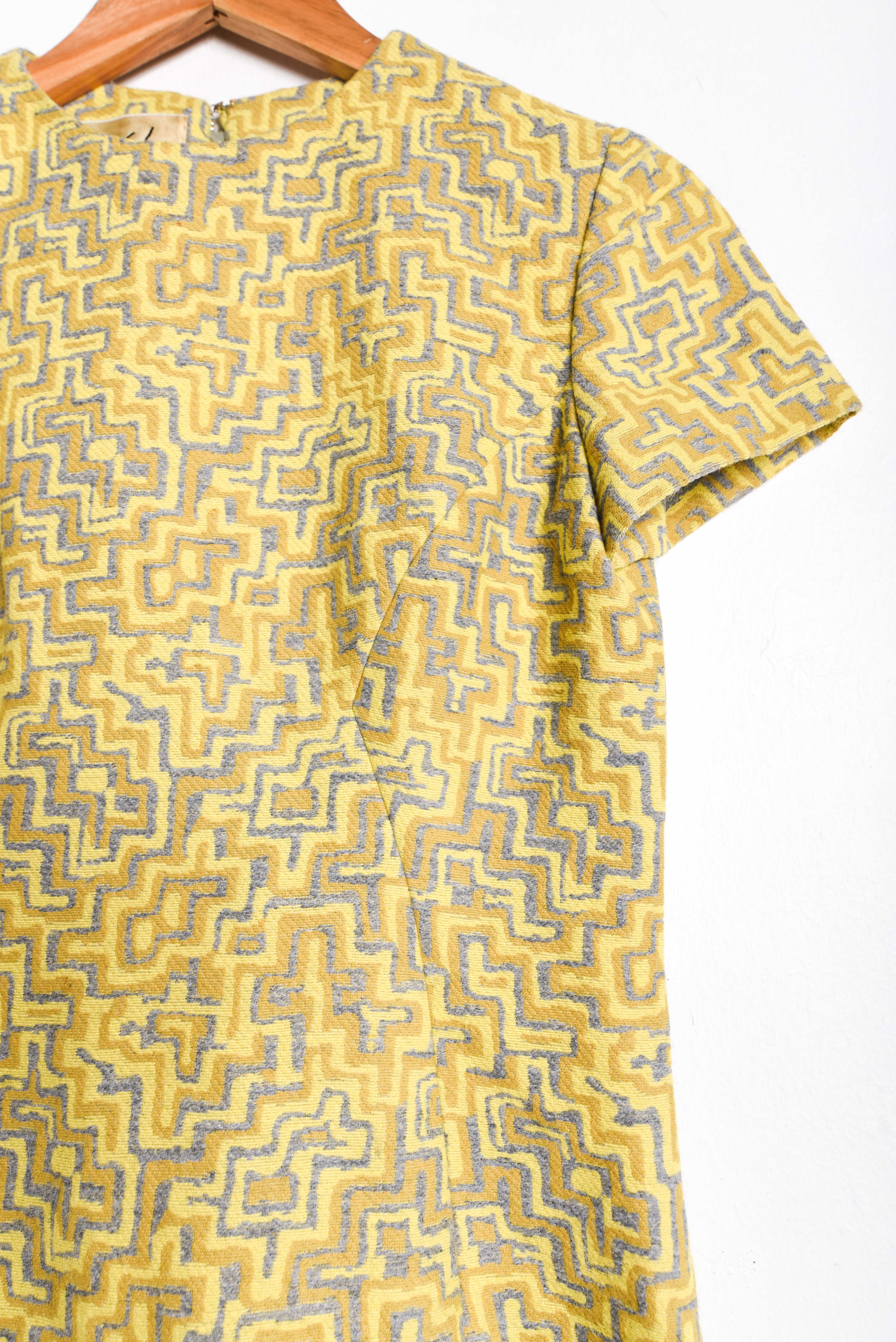 Vestido psicodélico 1960s Adam Woods