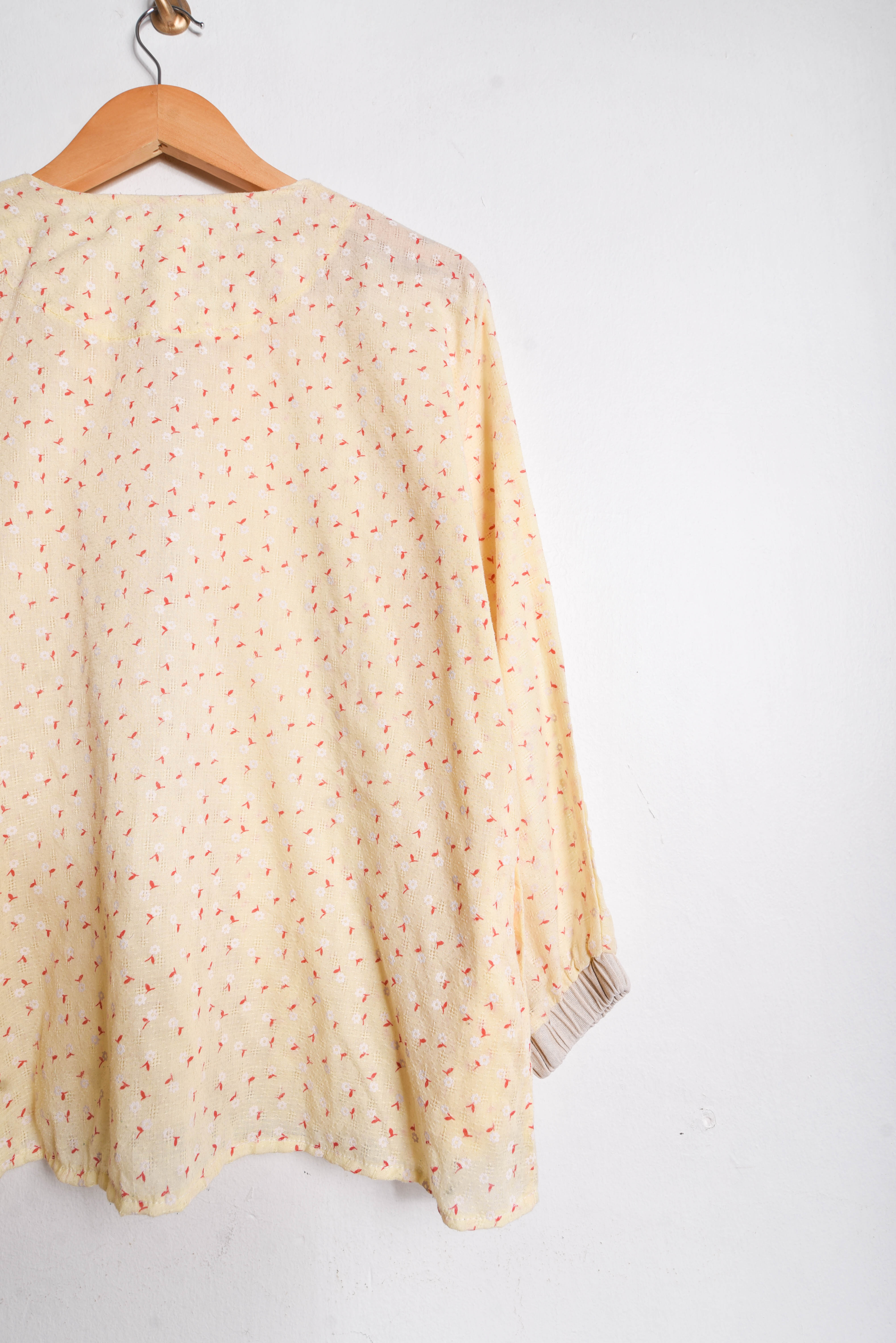 Blusa amarillo pastel peter pan