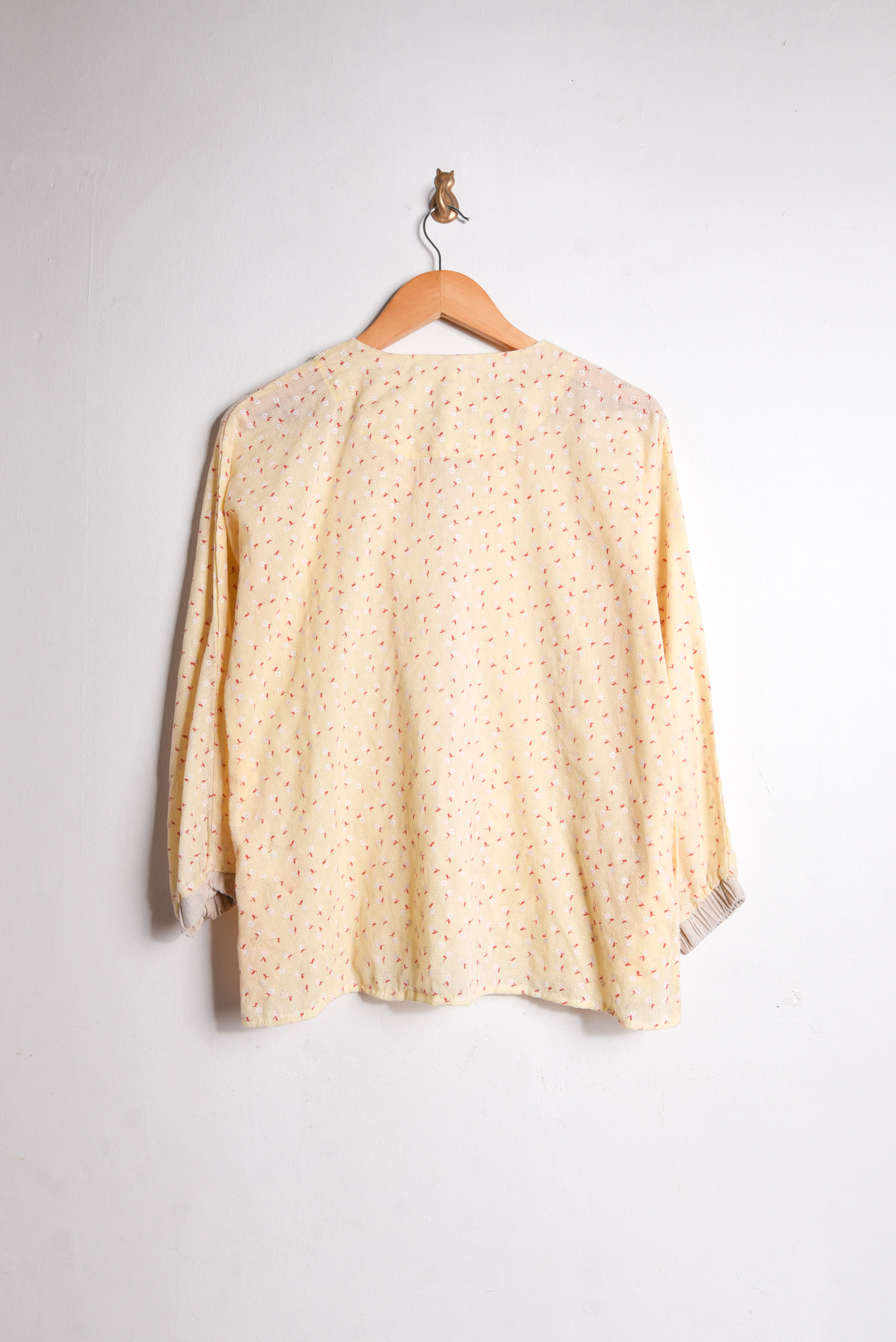 Blusa amarillo pastel peter pan