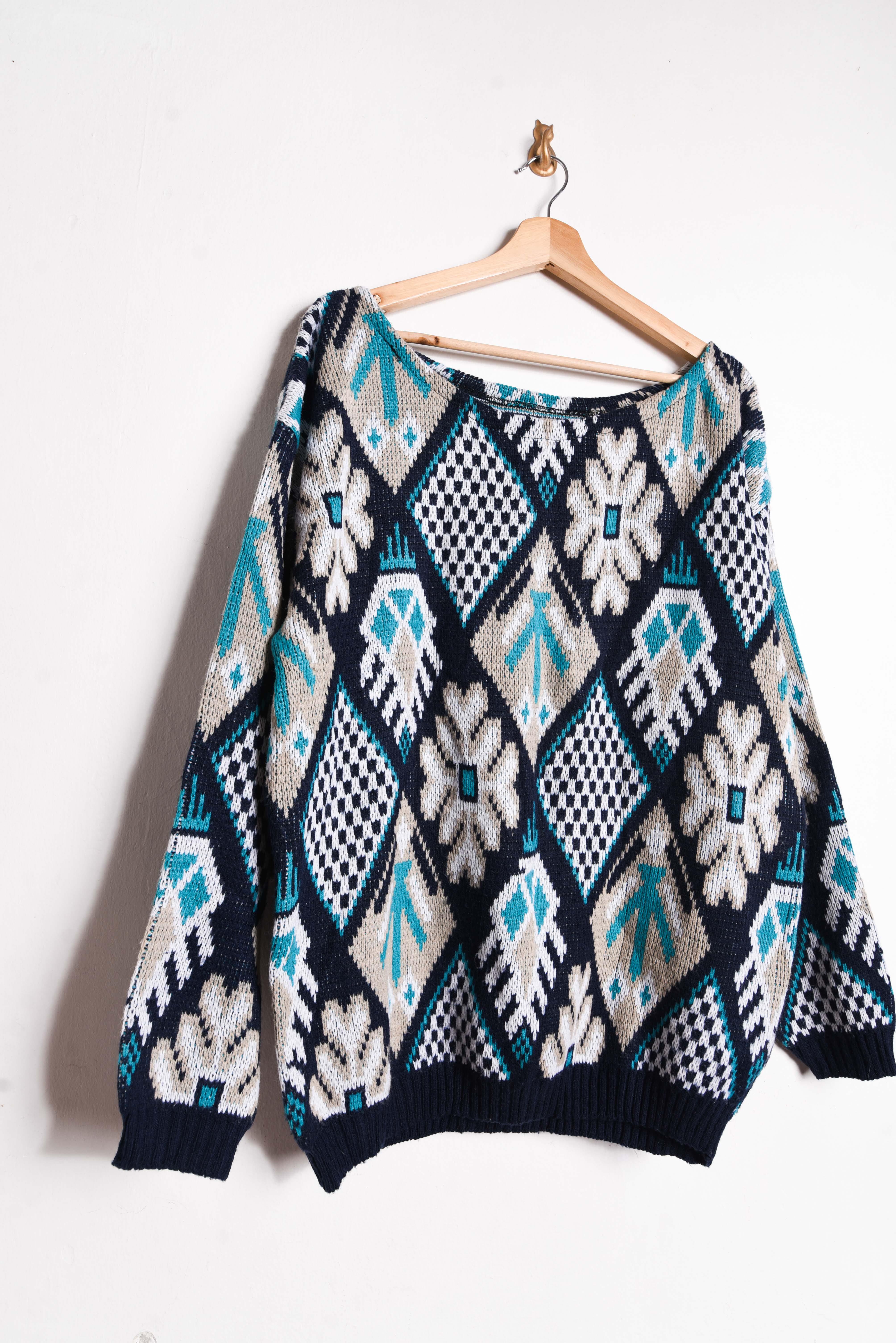 Chaleco vintage figuras