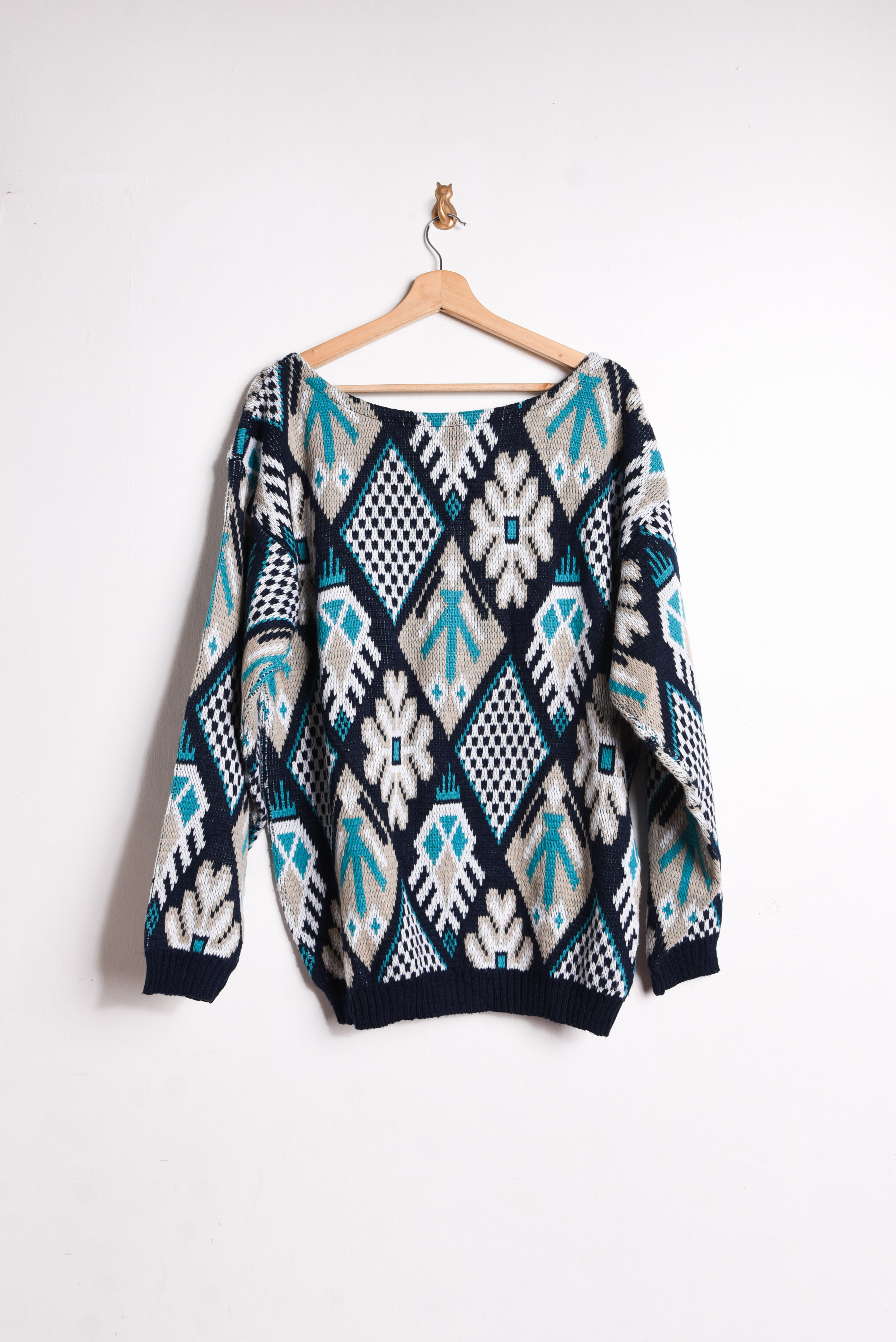 Chaleco vintage figuras