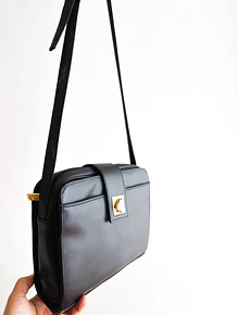 Cartera azul navy 90s