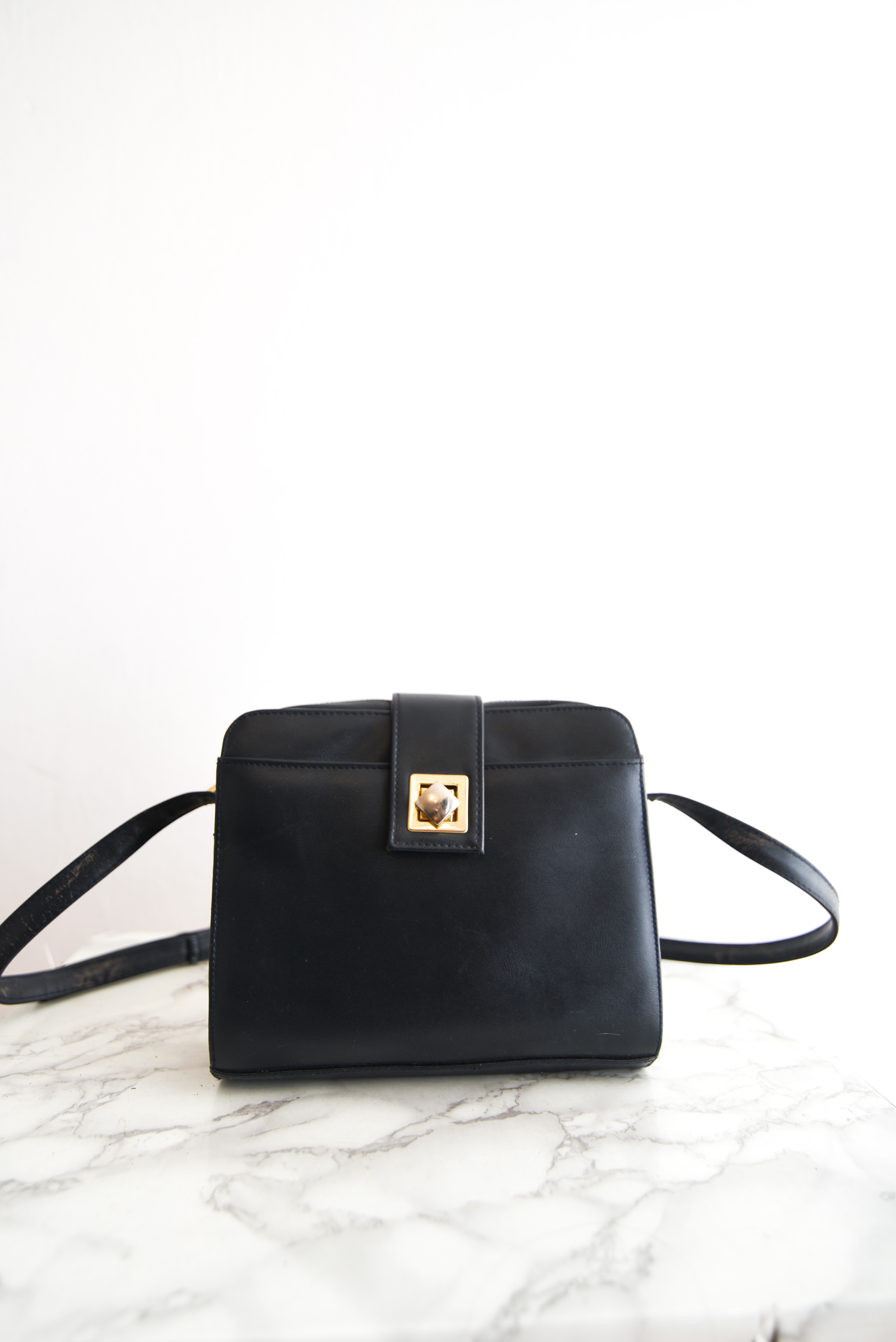 Cartera azul navy 90s