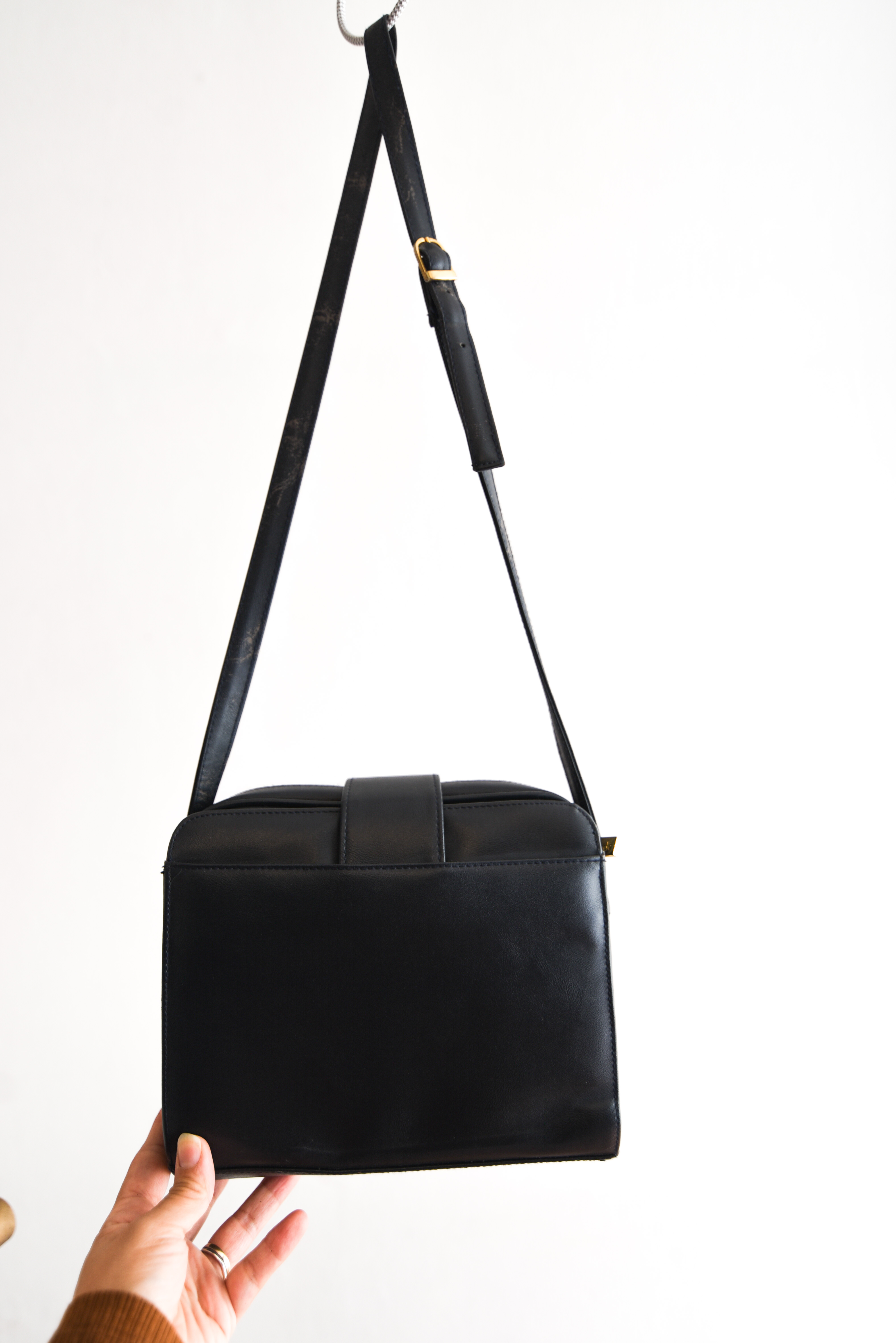 Cartera azul navy 90s