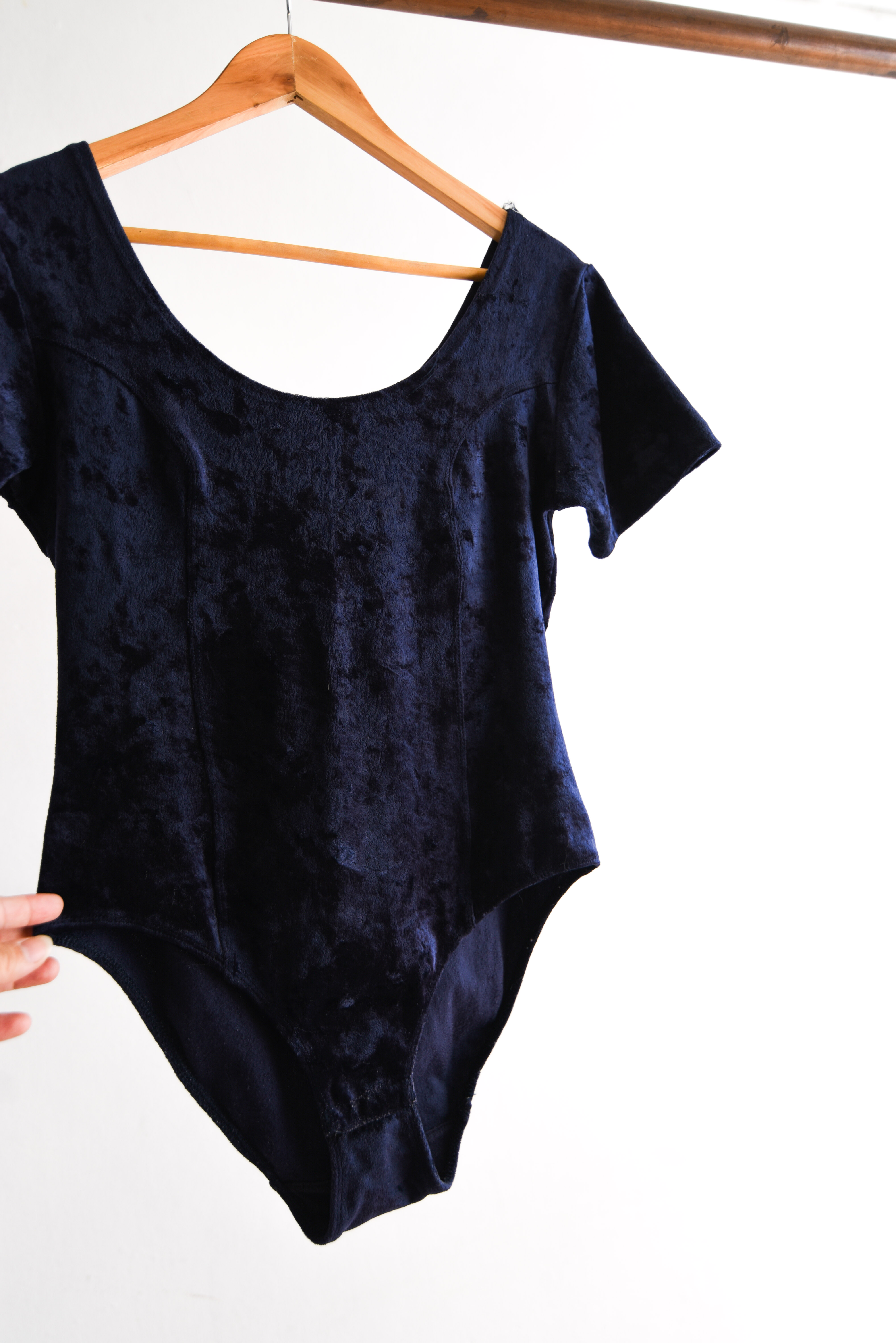 Body blue velvet 90s
