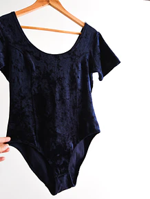 Body blue velvet 90s